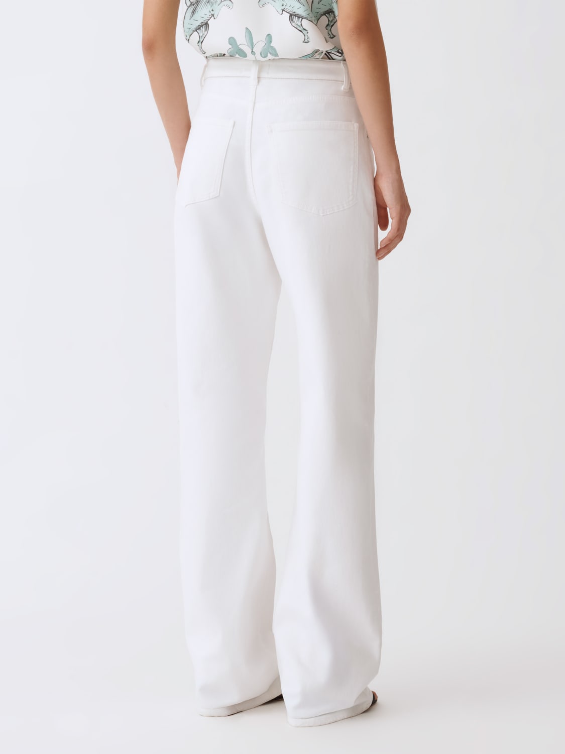 FABIANA FILIPPI: Pants woman - White | Fabiana Filippi jeans