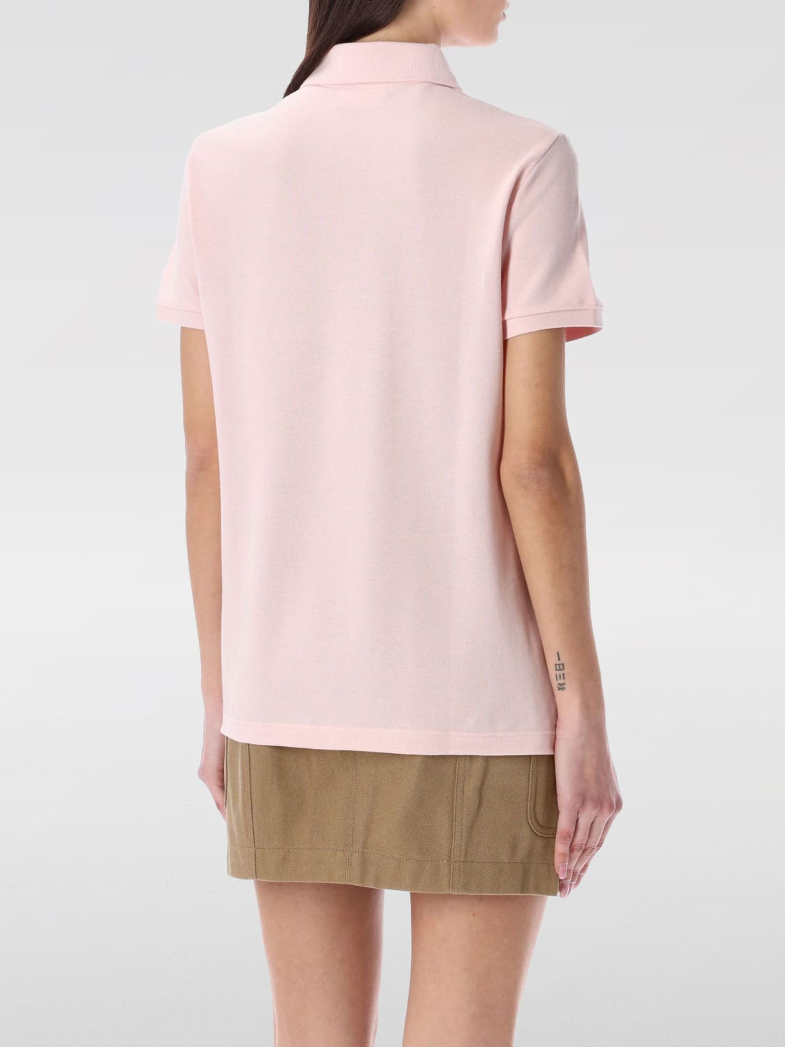 LACOSTE POLO SHIRT: T-shirt woman Lacoste, Pink - Img 2