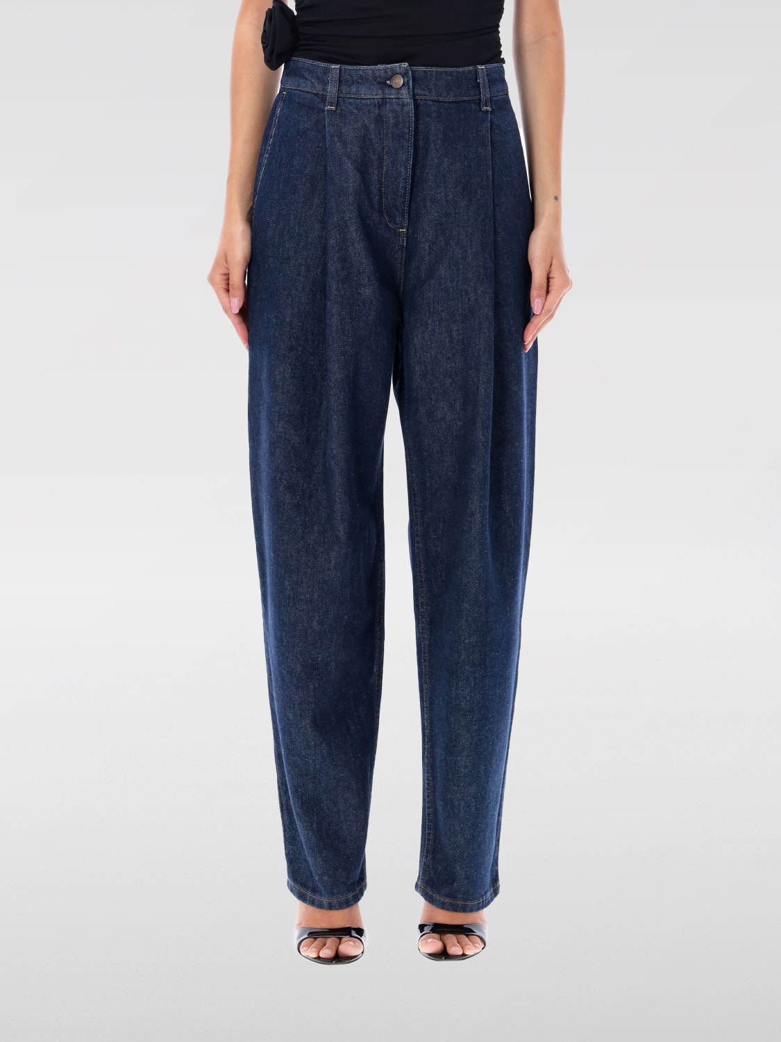 デニム・ジーパン MAGDA BUTRYM Woman Jeans Blue 130720 NAVY MAGDA BUTRYM: Jeans woman - Blue | Magda Butrym jeans 130720