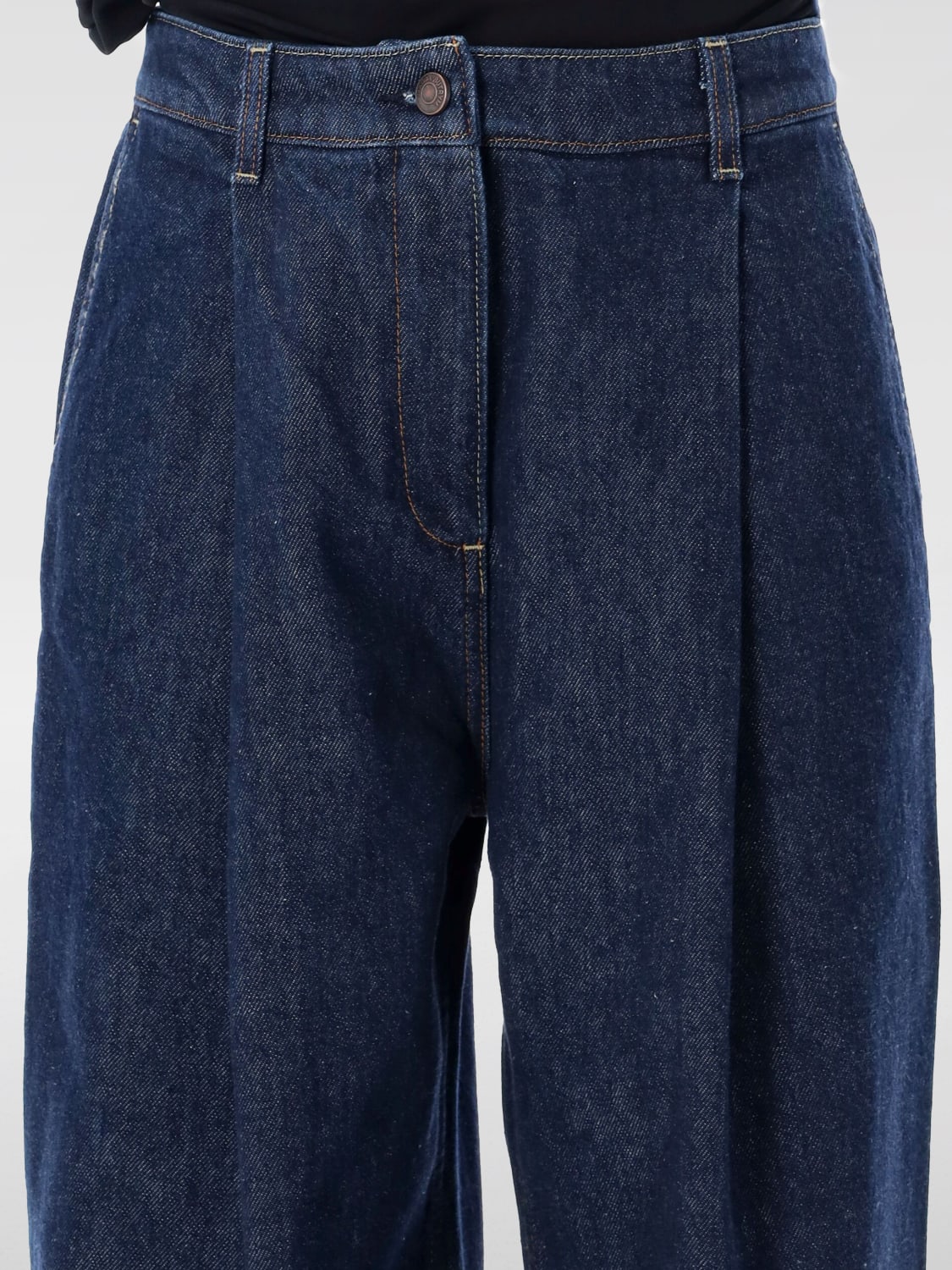 デニム・ジーパン MAGDA BUTRYM Woman Jeans Blue 130720 NAVY MAGDA BUTRYM: Jeans woman - Blue | Magda Butrym jeans 130720
