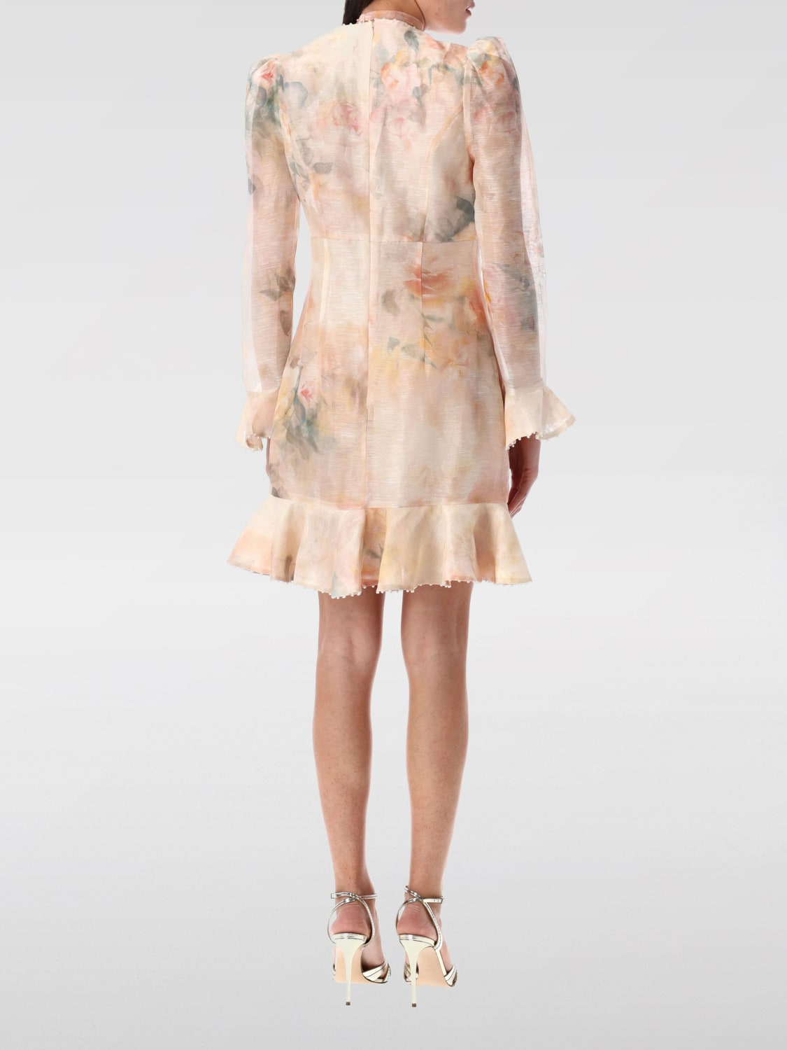 ワンピース ZIMMERMANN Woman Dress Multicolor 2338DR251 CIAFLO Crush Flower Mini Dress Ciara Floral Online | Zimmermann