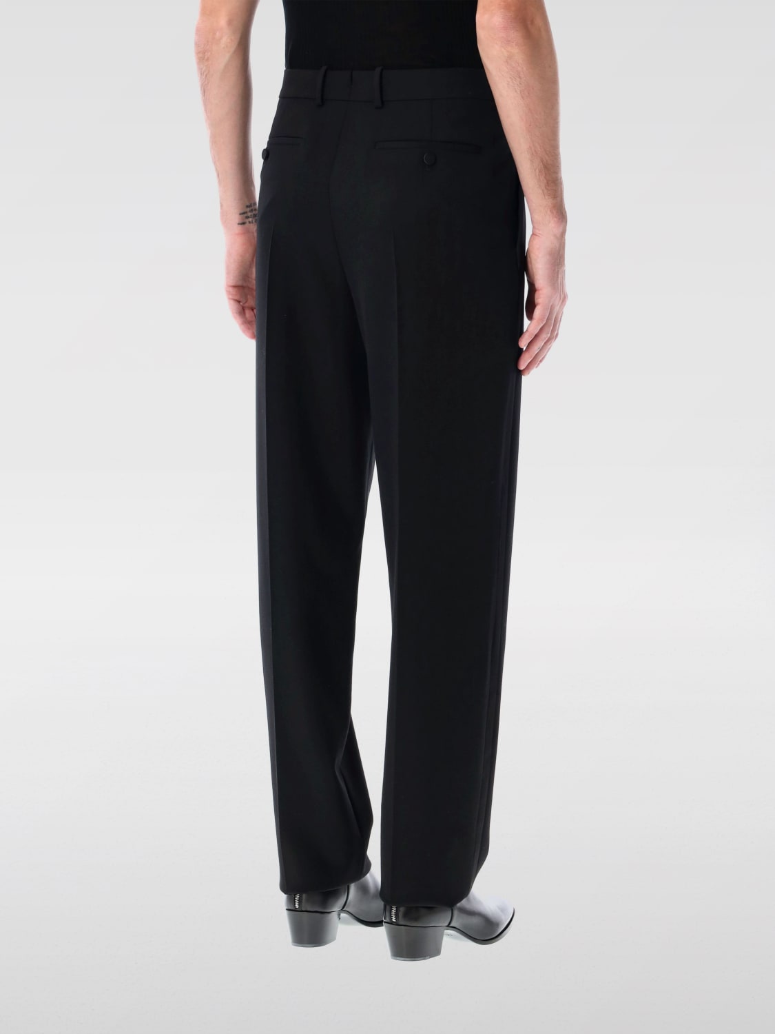 SAINT LAURENT PANTS: Pants men Saint Laurent, Black - Img 2