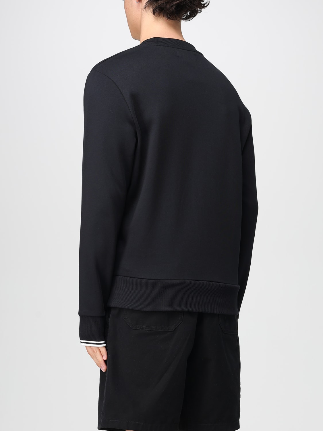 FRED PERRY SWEATSHIRT: Pullover herren Fred Perry, Schwarz - Img 2