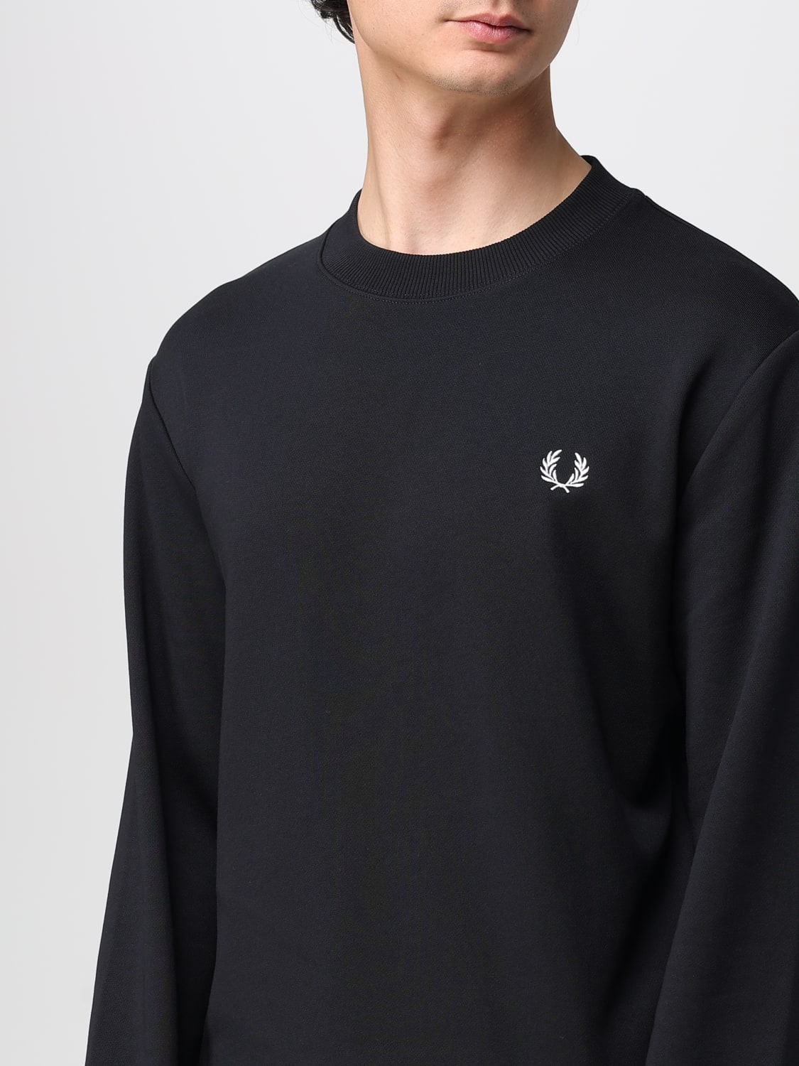 FRED PERRY SWEATSHIRT: Pullover herren Fred Perry, Schwarz - Img 3