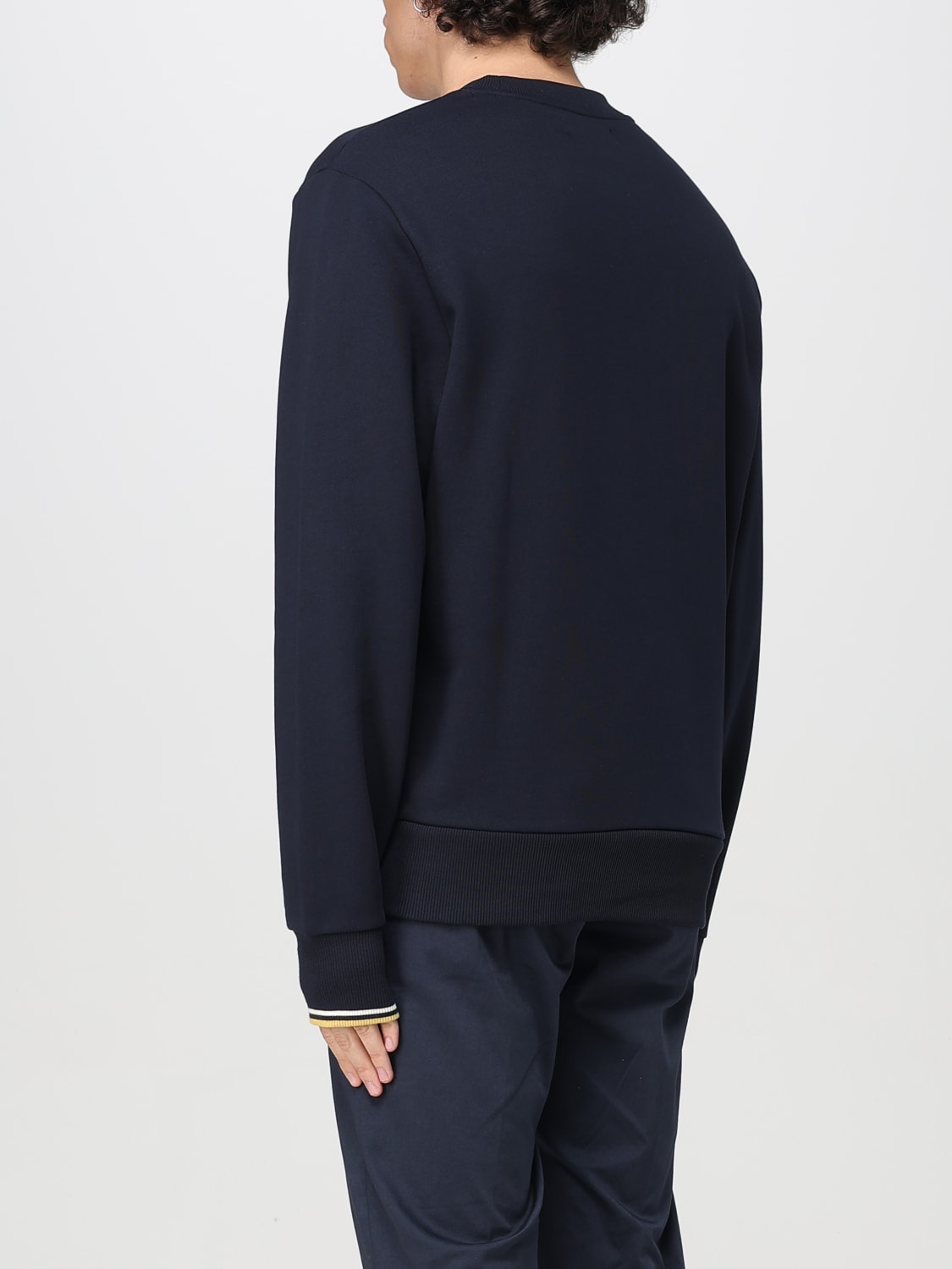 FRED PERRY SWEATSHIRT: Sweater men Fred Perry, Blue - Img 2