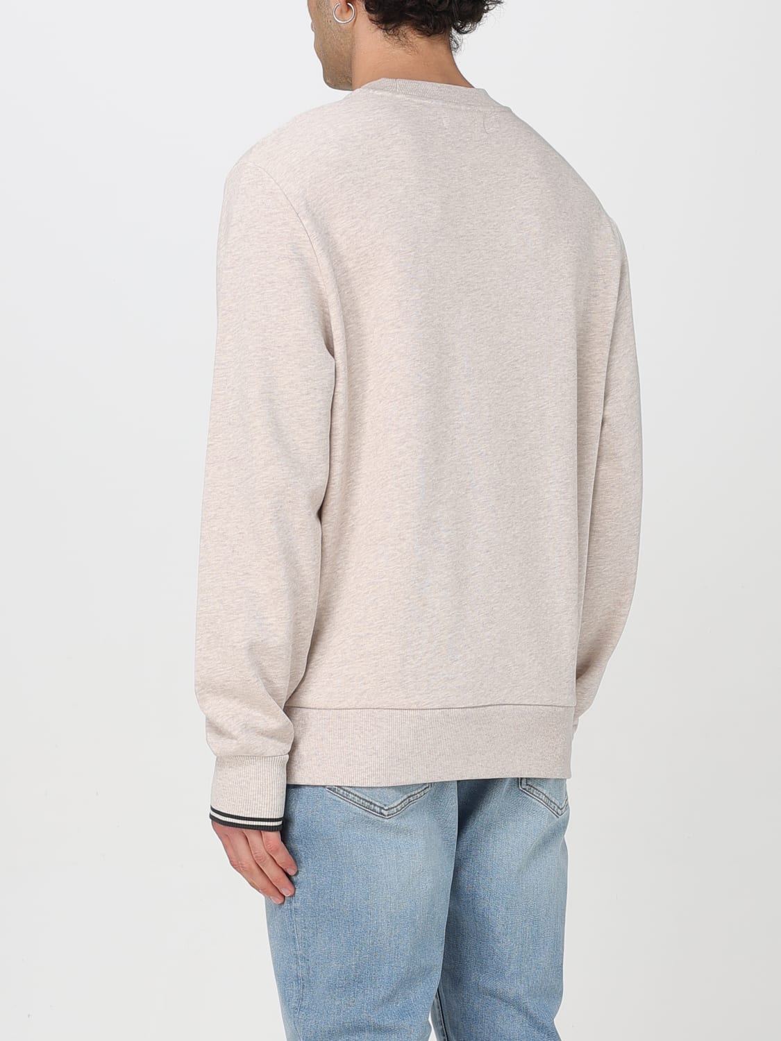 FRED PERRY SWEATSHIRT: Pullover herren Fred Perry, Beige - Img 2