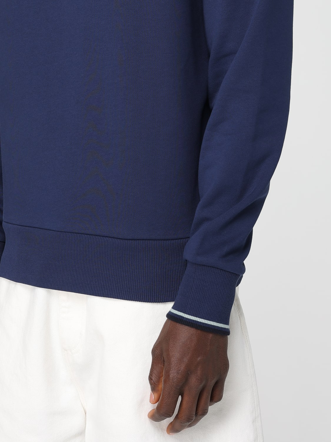 FRED PERRY SWEATSHIRT: Pullover herren Fred Perry, Blau 1 - Img 3