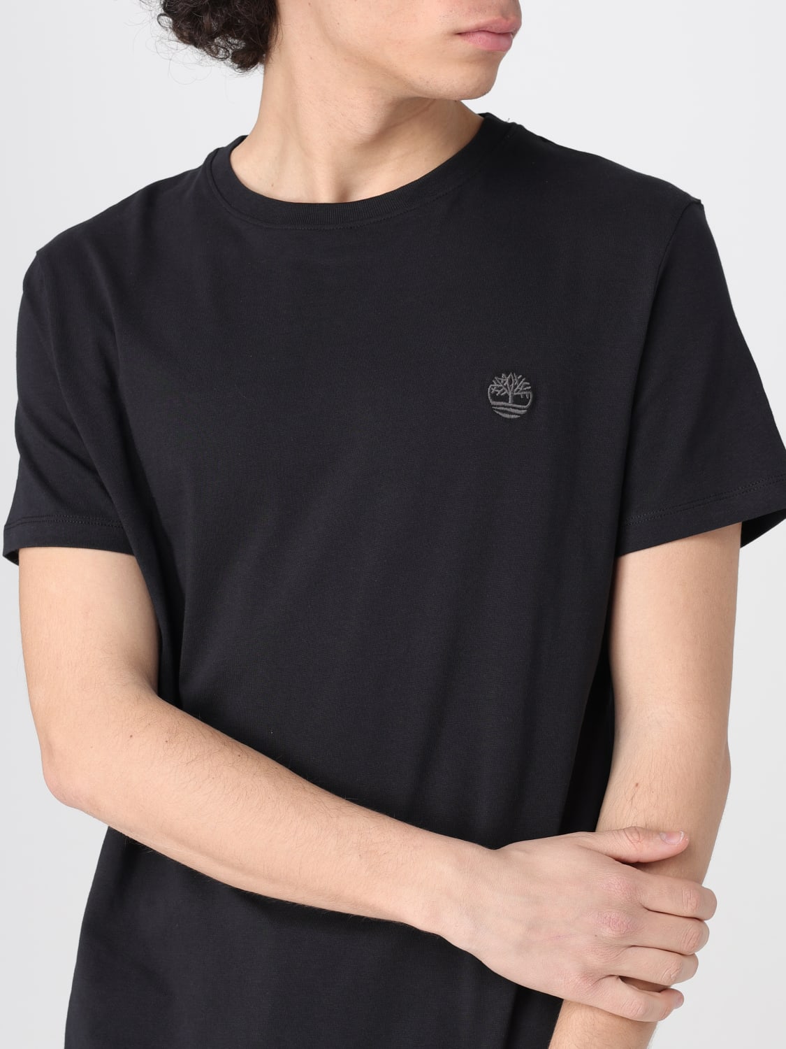 TIMBERLAND T-SHIRT: T-shirt men Timberland, Black - Img 3