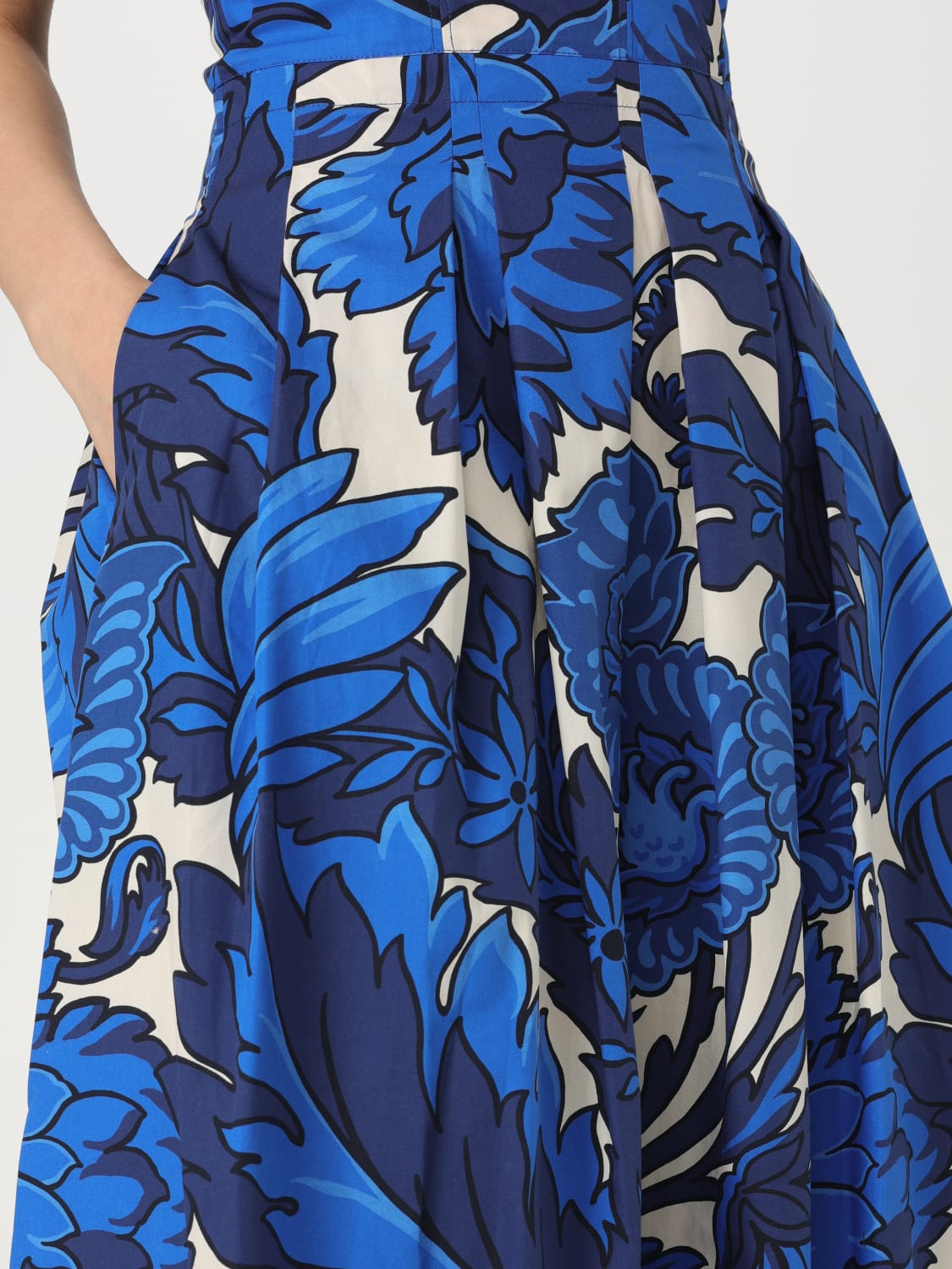 ワンピース ETRO Woman Dress Blue WRHA025399SA5J5 X0880 ETRO: Dress woman - Blue | Etro dress WRHA025399SA5J5 online