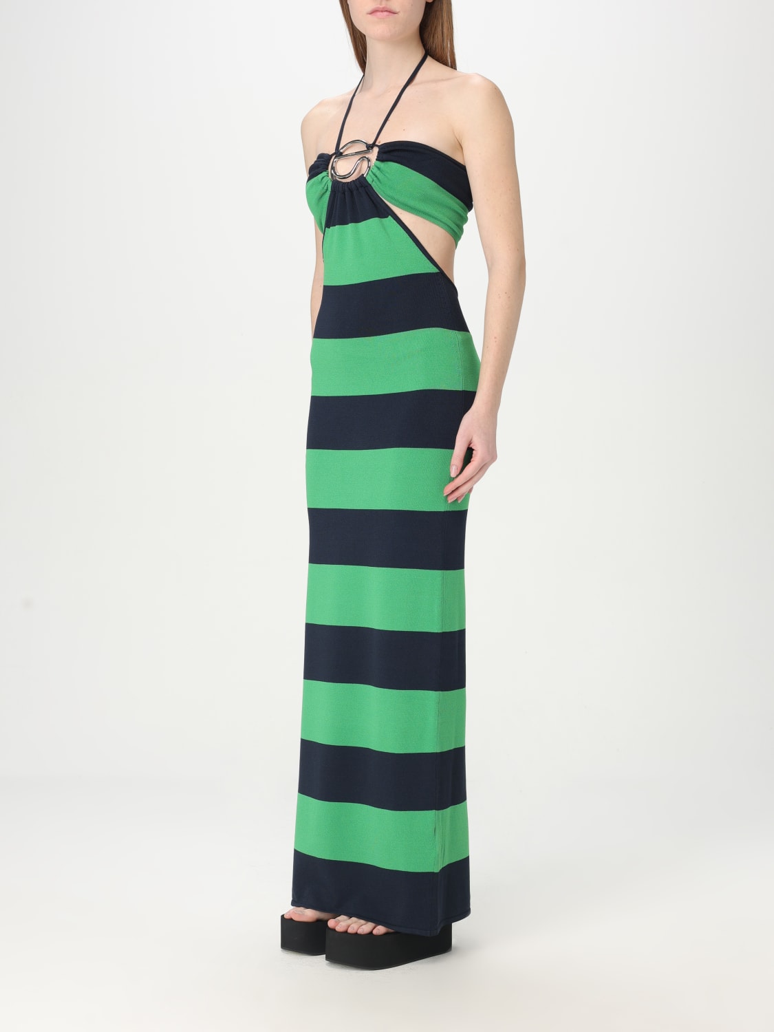 COPERNI DRESS: Dress woman Coperni, Green - Img 3