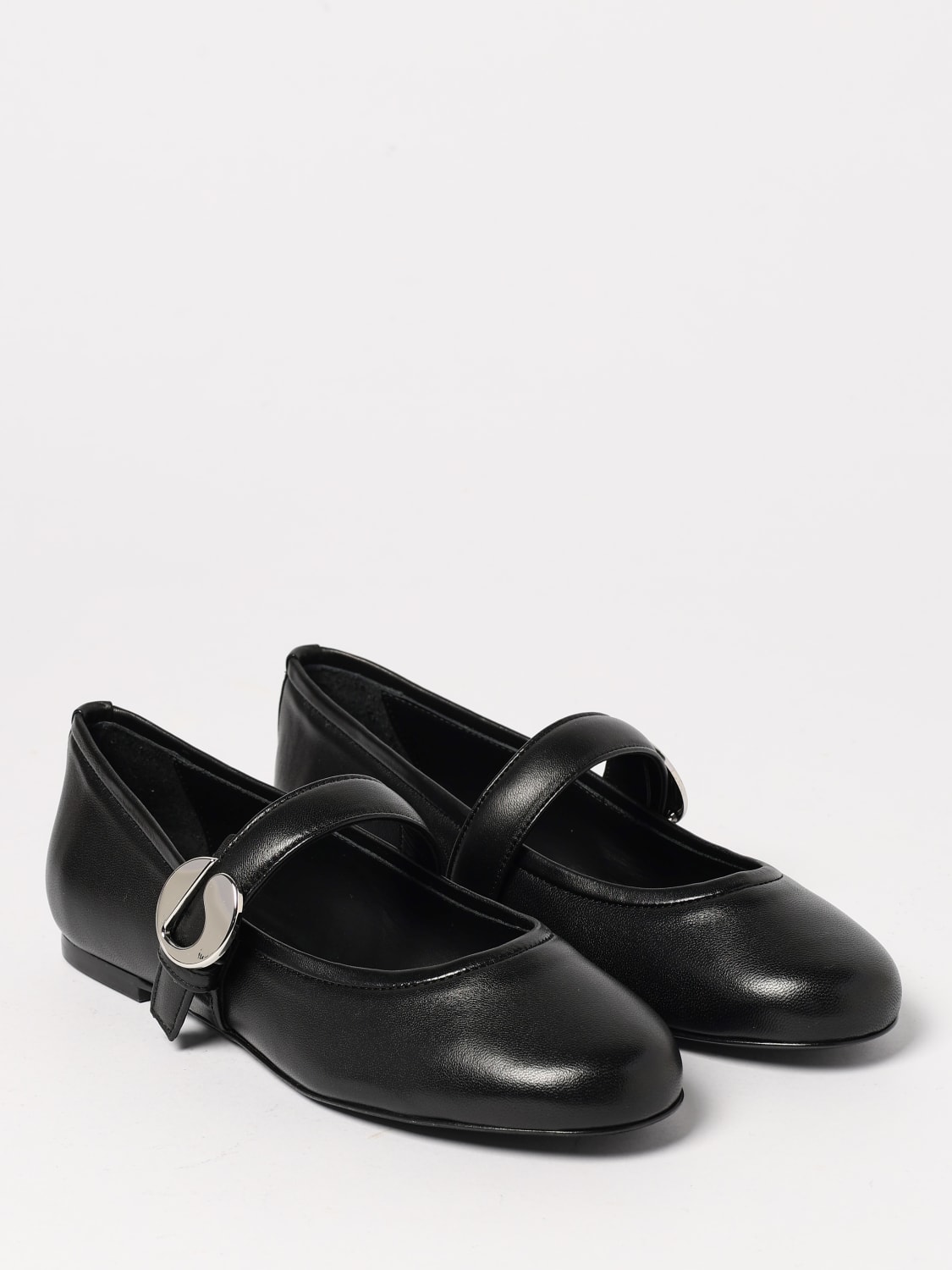 COPERNI: Shoes woman - Black | Coperni ballet flats