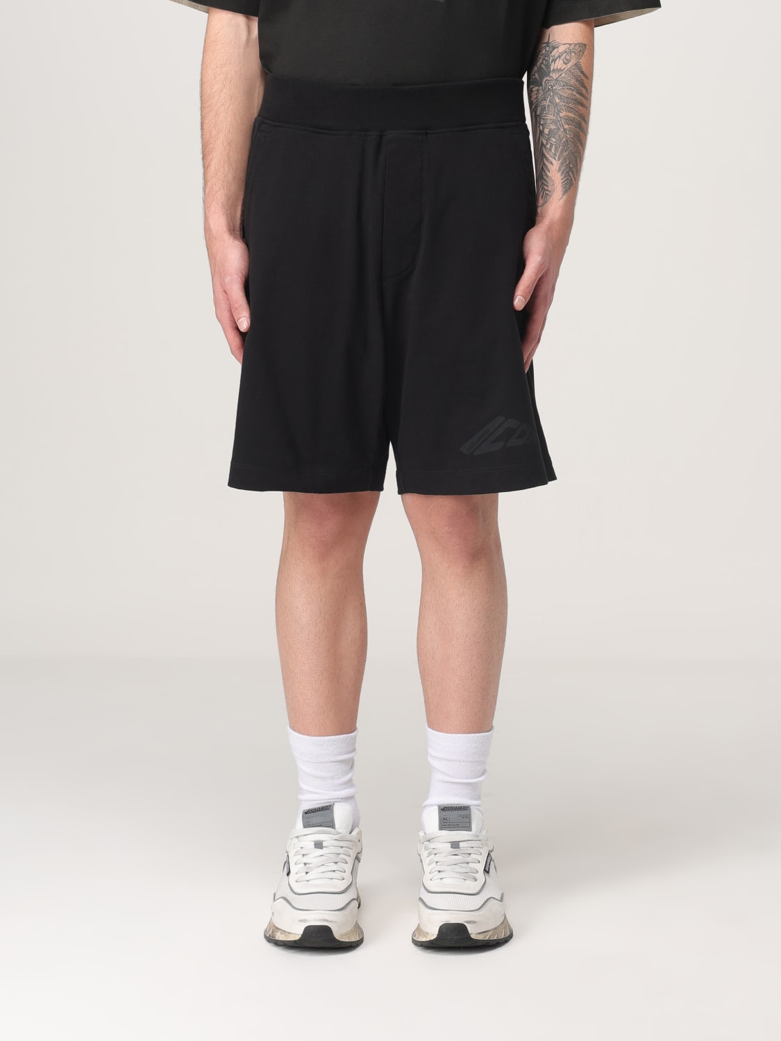 DSQUARED2 SHORTS: Short men Dsquared2, Black - Img 1