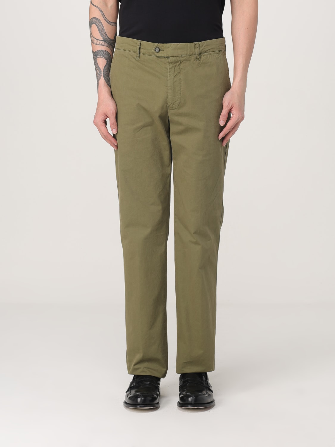 ASPESI PANTS: Pants men Aspesi, Green - Img 1