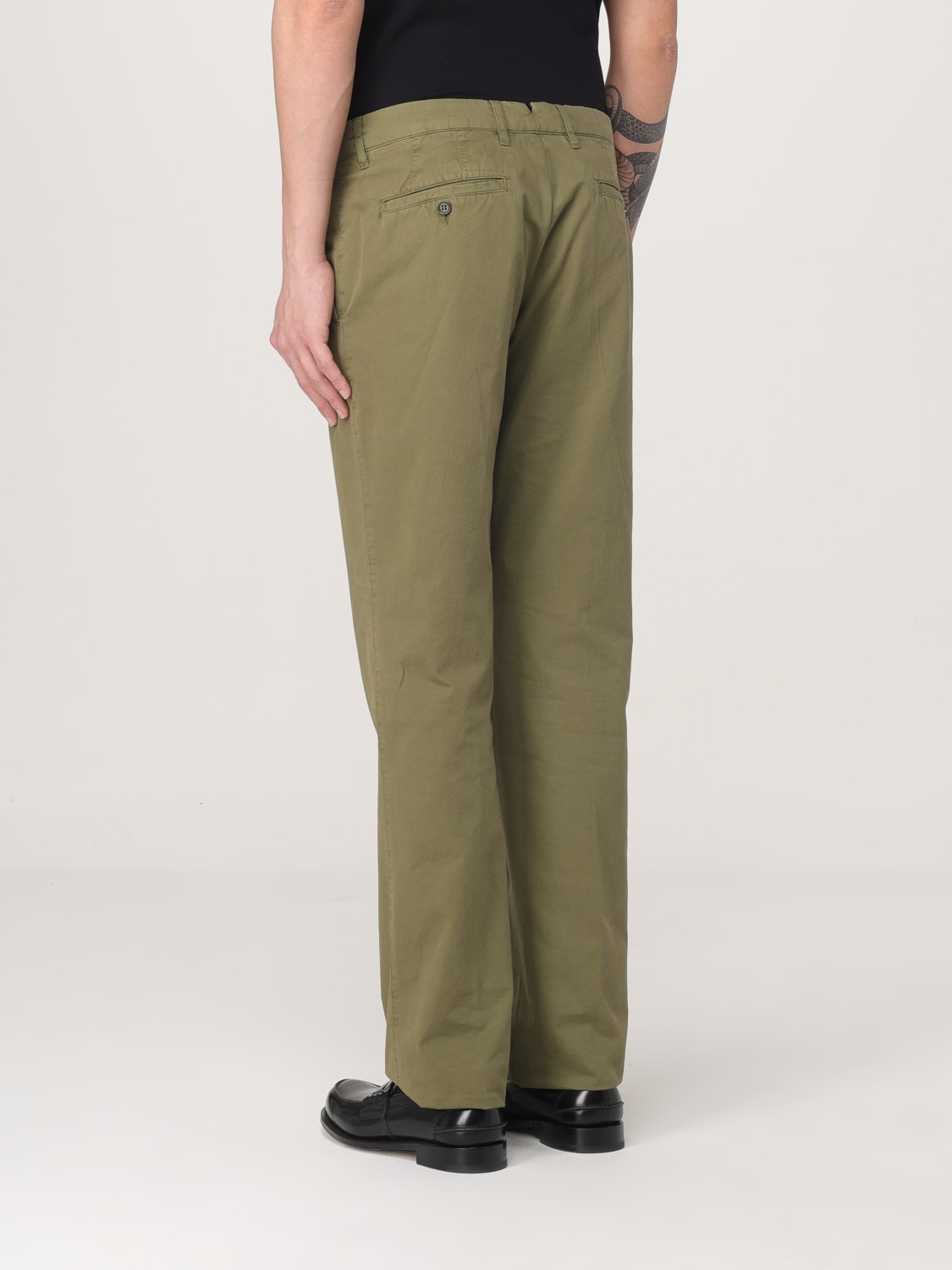 ASPESI PANTS: Pants men Aspesi, Green - Img 3