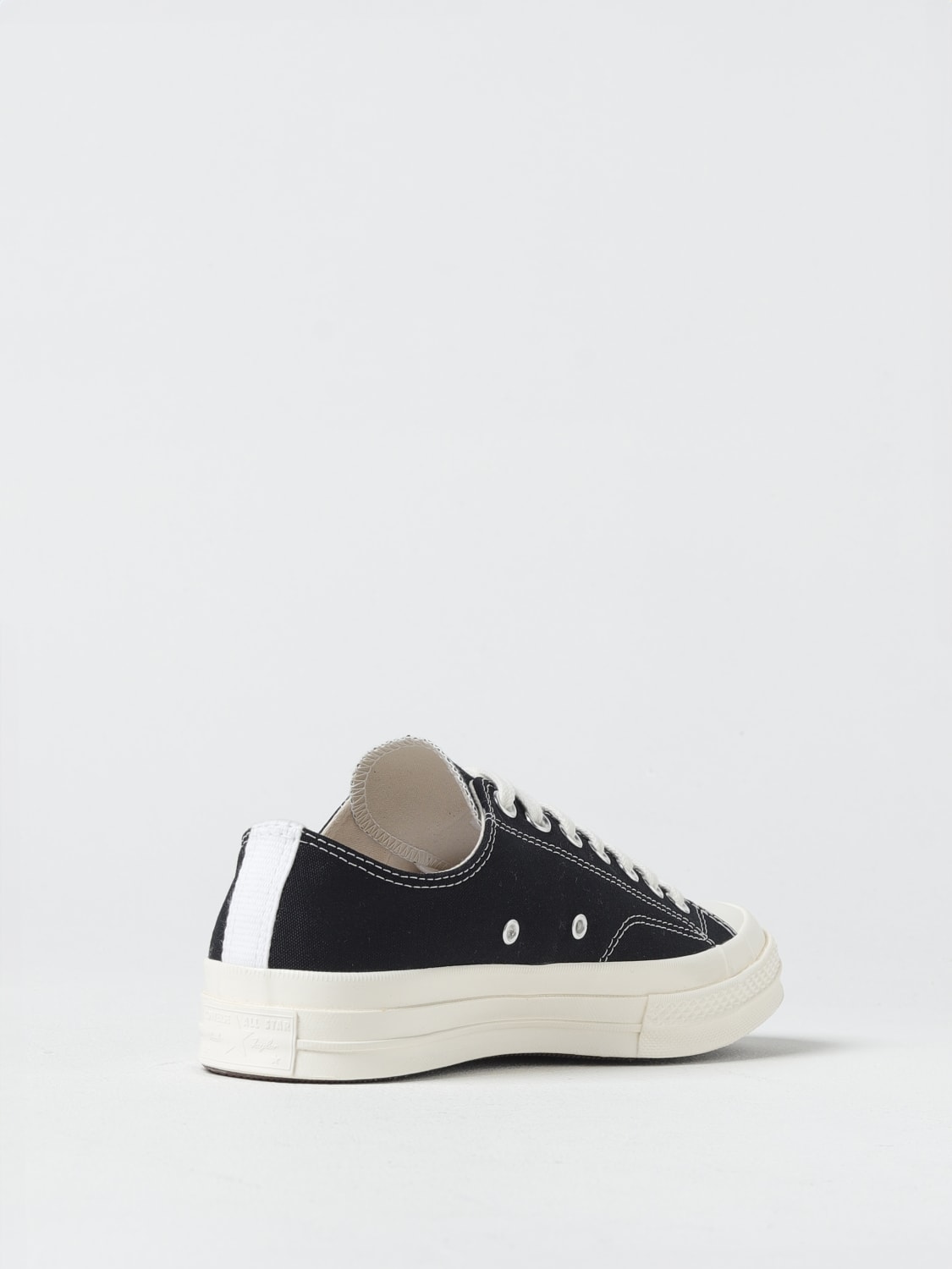 COMME DES GARÇONS PLAY X CONVERSE SNEAKERS: Shoes men Comme Des Garçons Play X Converse, Black - Img 3