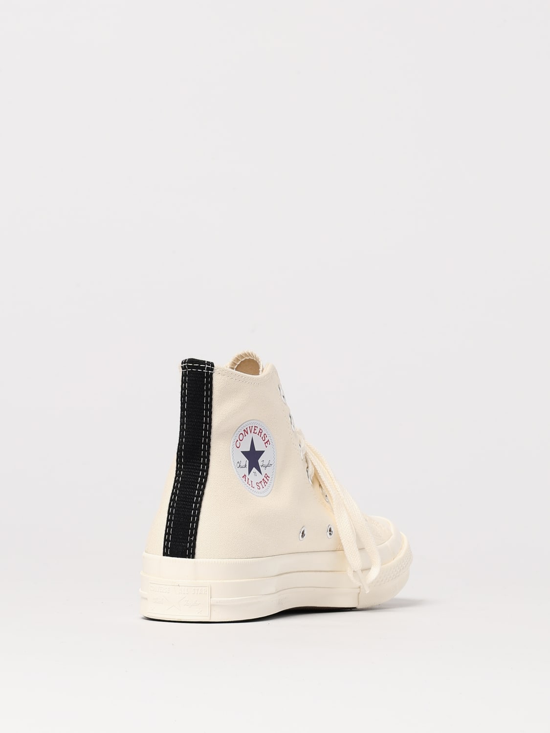 COMME DES GARÇONS PLAY X CONVERSE スニーカー: シューズ メンズ Comme Des Garçons Play X Converse, ホワイト - Img 3