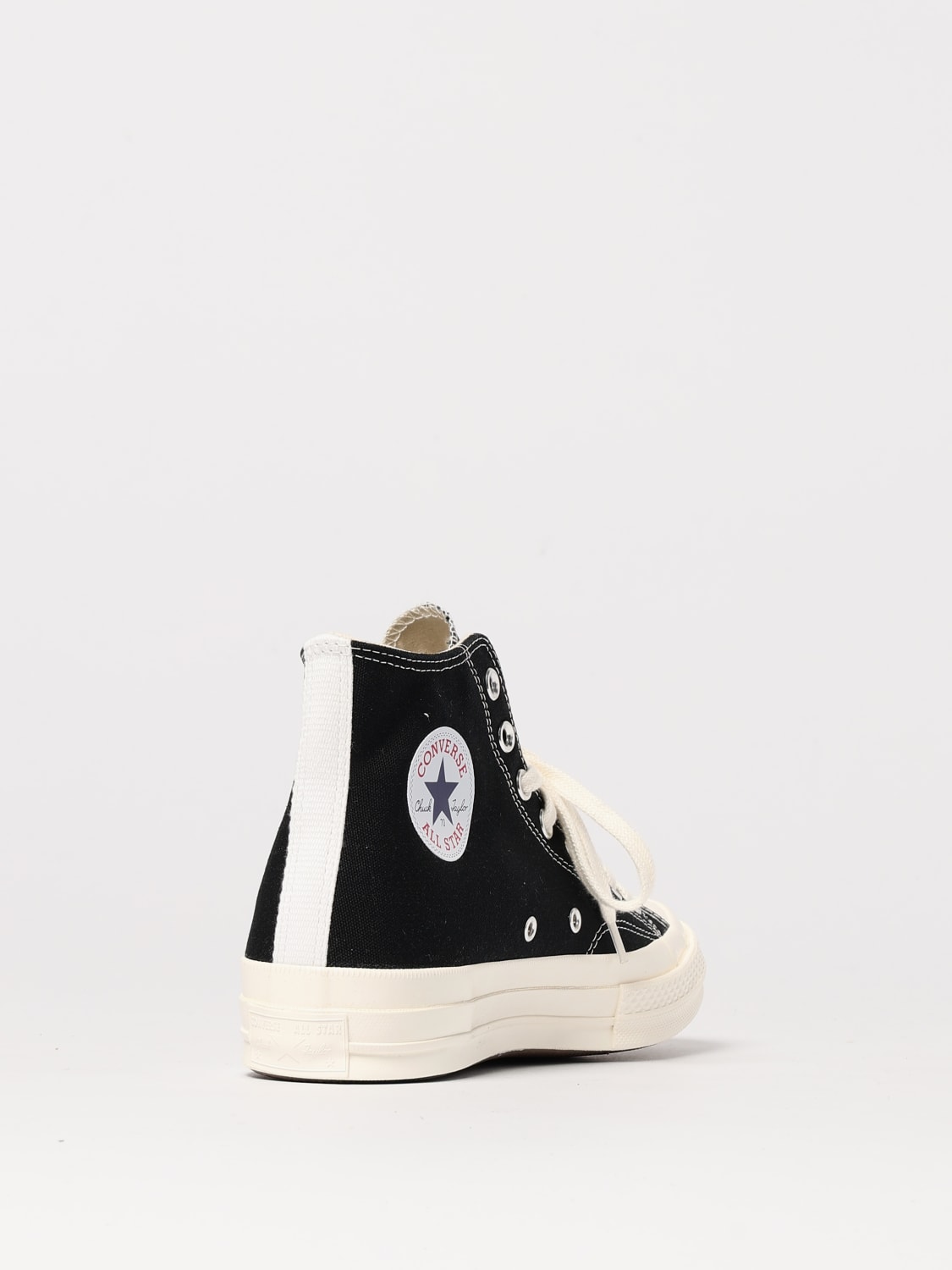 COMME DES GARÇONS PLAY X CONVERSE SNEAKERS: Shoes men Comme Des Garçons Play X Converse, Black - Img 3