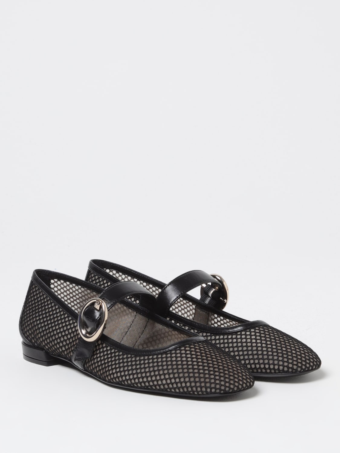 STUART WEITZMAN BALLET FLAT: Loafers woman Stuart Weitzman, Natural - Img 2