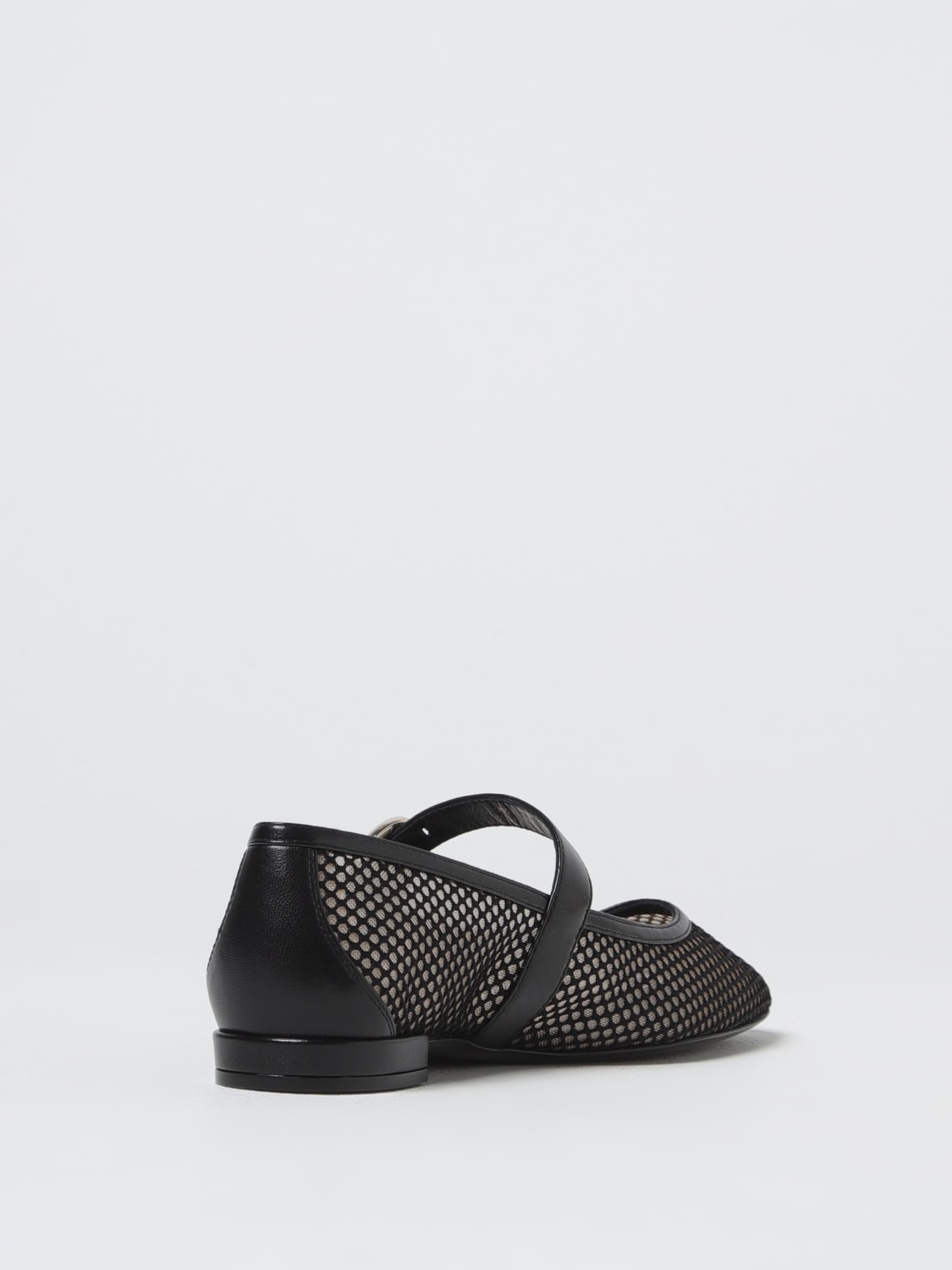 STUART WEITZMAN BALLET FLAT: Loafers woman Stuart Weitzman, Natural - Img 3