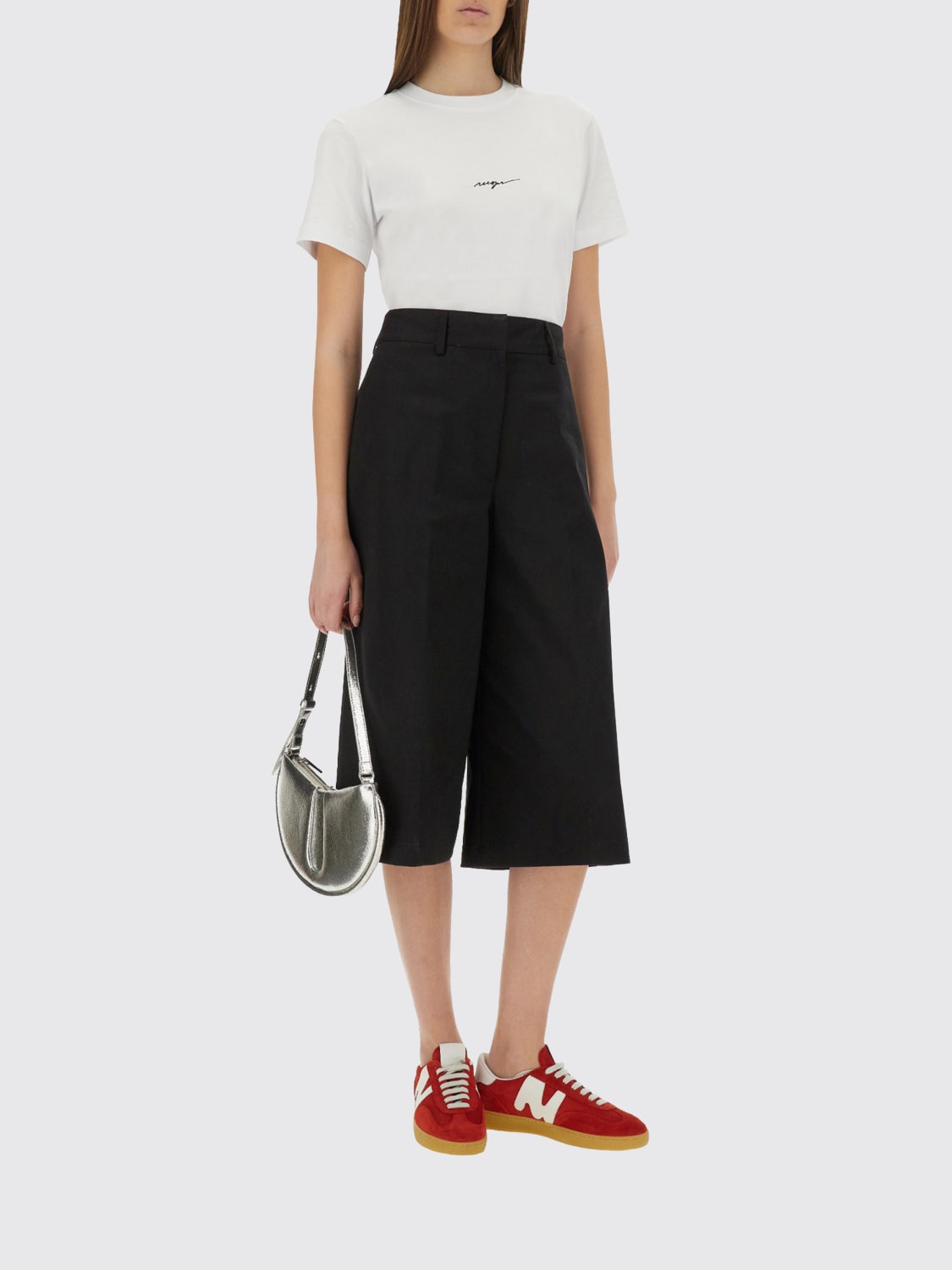 MSGM CAMISETA: Polo mujer MSGM, Blanco - Img 2