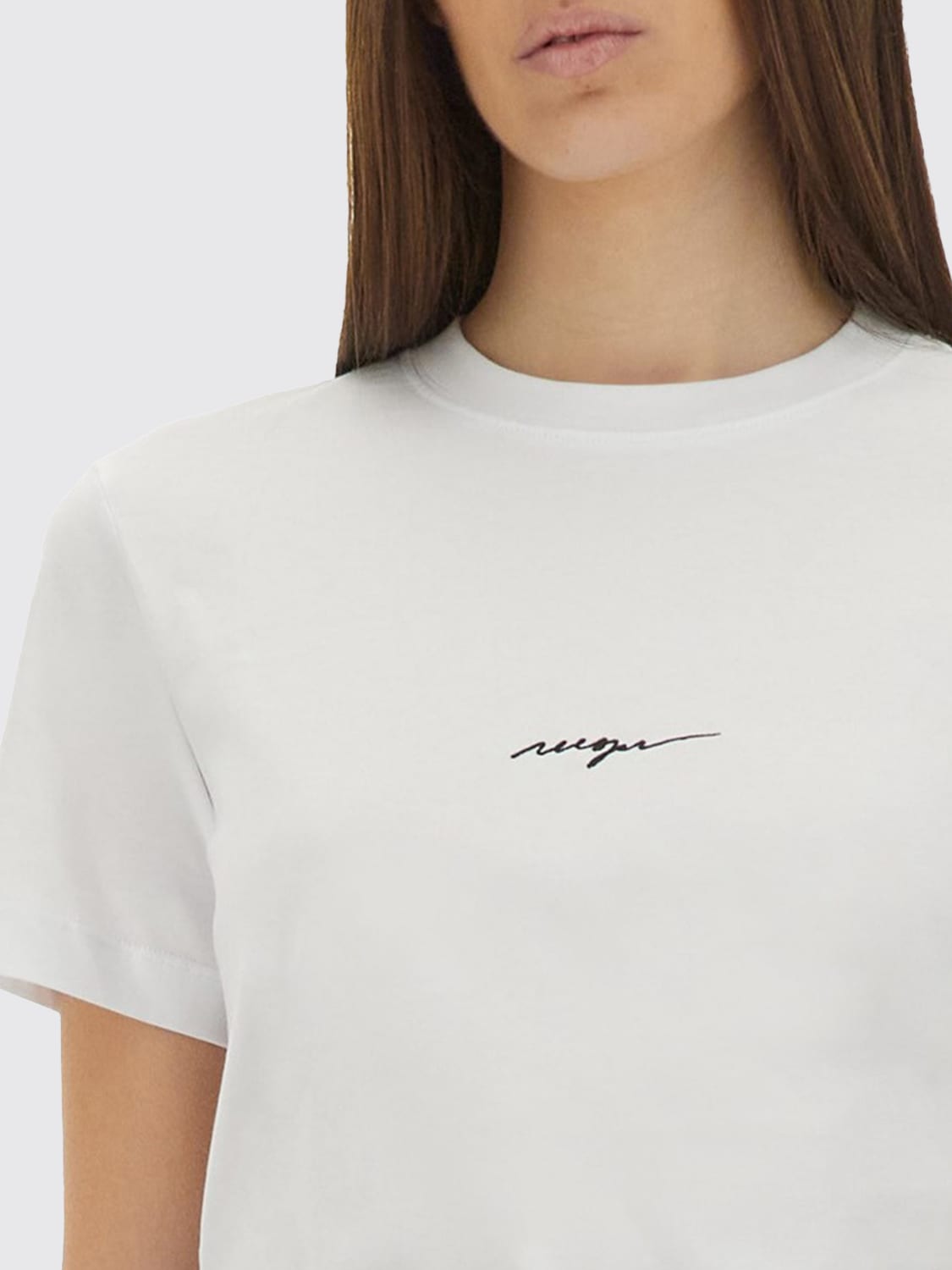 MSGM CAMISETA: Polo mujer MSGM, Blanco - Img 4