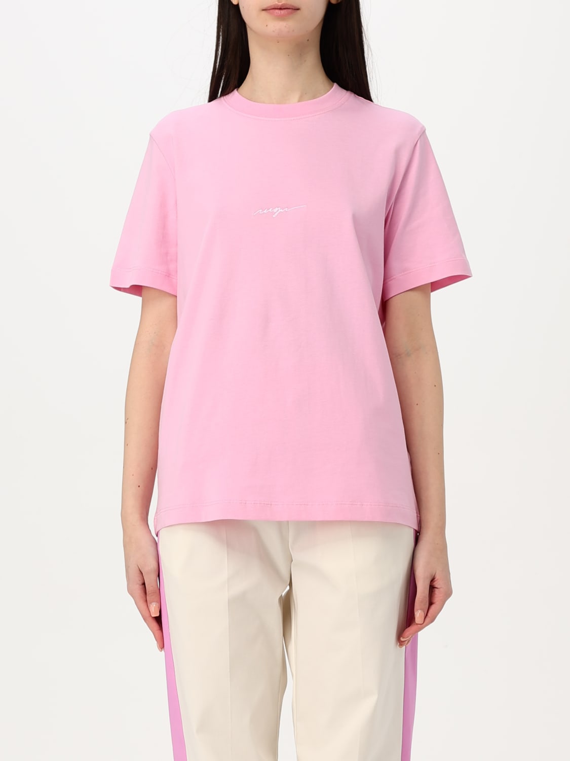 MSGM T-SHIRT: Polo femme MSGM, Rose - Img 1
