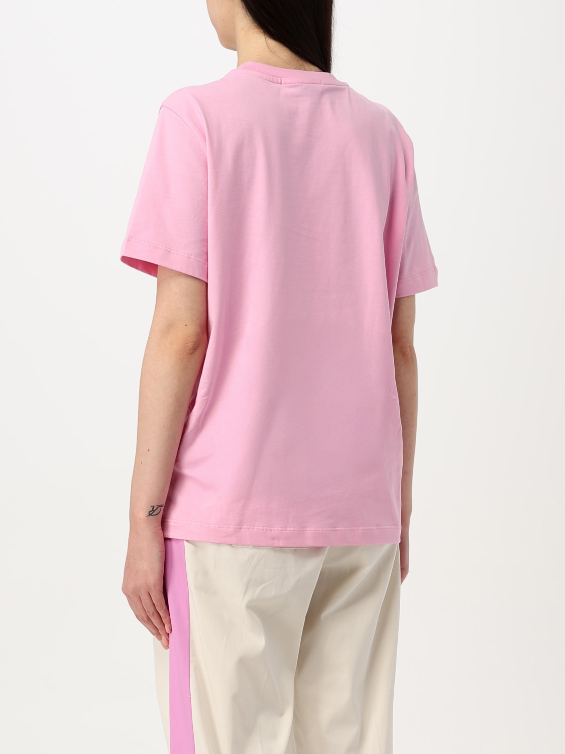 MSGM T-SHIRT: Polo femme MSGM, Rose - Img 3