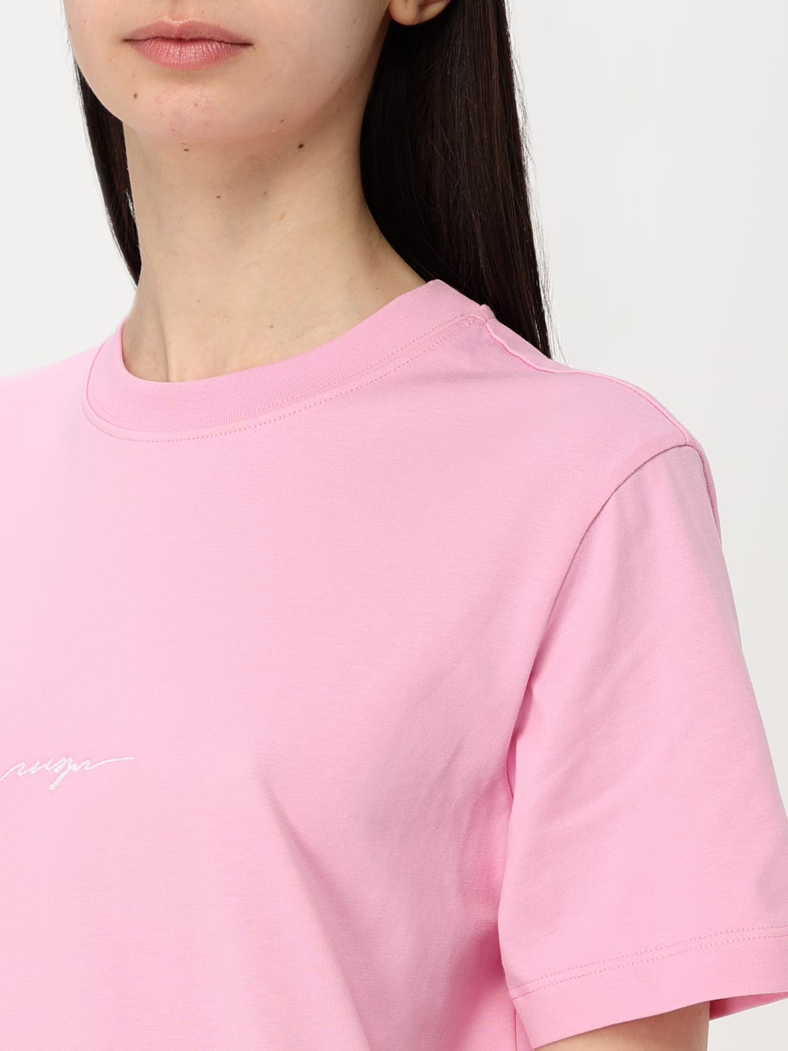 MSGM T-SHIRT: Polo femme MSGM, Rose - Img 4