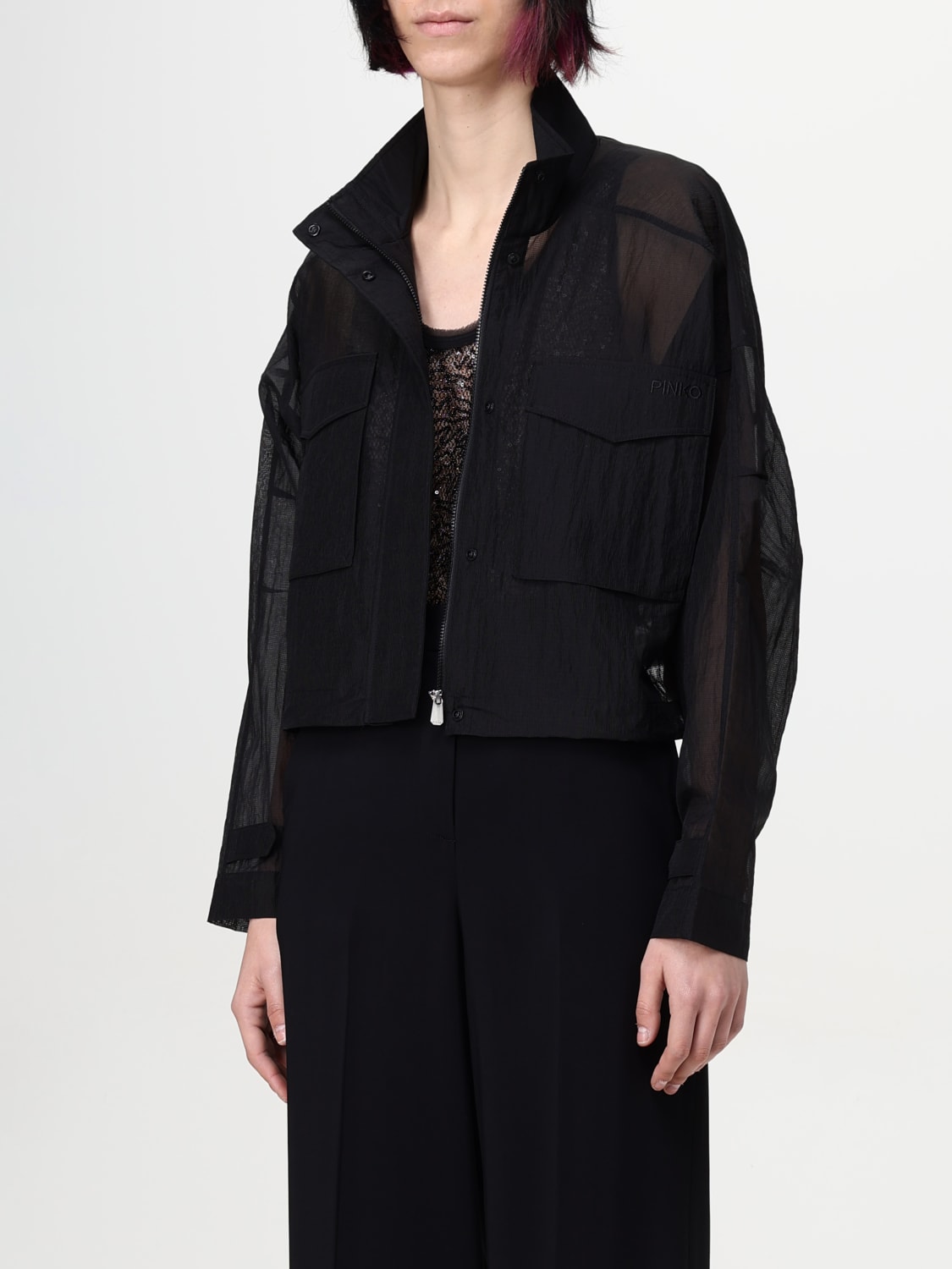 ジャケット PINKO Woman Jacket Black 104845A2EK Z99 PINKO: Jacket woman - Black | Pinko jacket 104845A2EK online