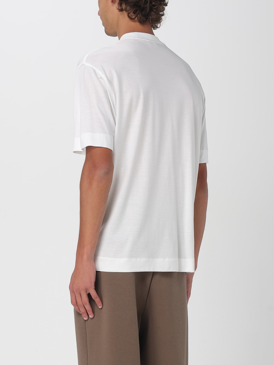 EMPORIO ARMANI: T-shirt men - White | Emporio Armani t-shirt