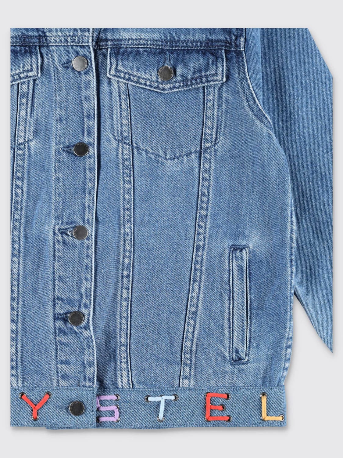 STELLA MCCARTNEY KIDS JACKET: Jacket kids Stella McCartney Kids, Denim - Img 3