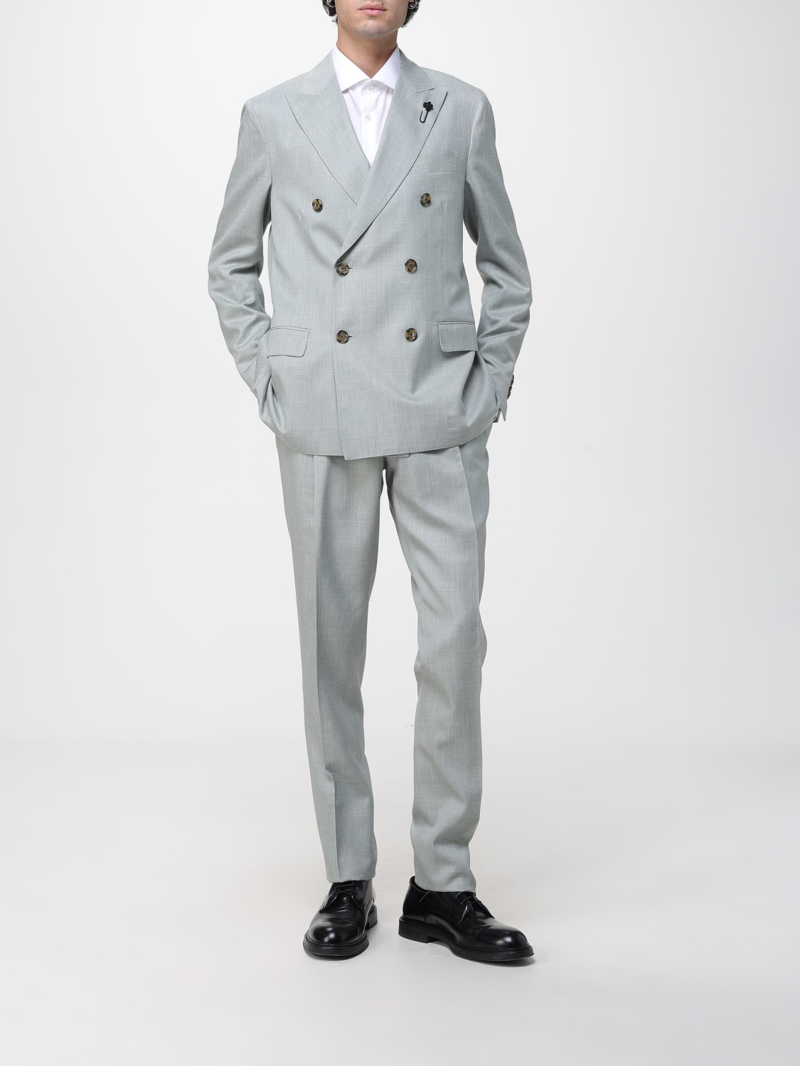 LARDINI SUIT: Suit men Lardini, Grey - Img 2