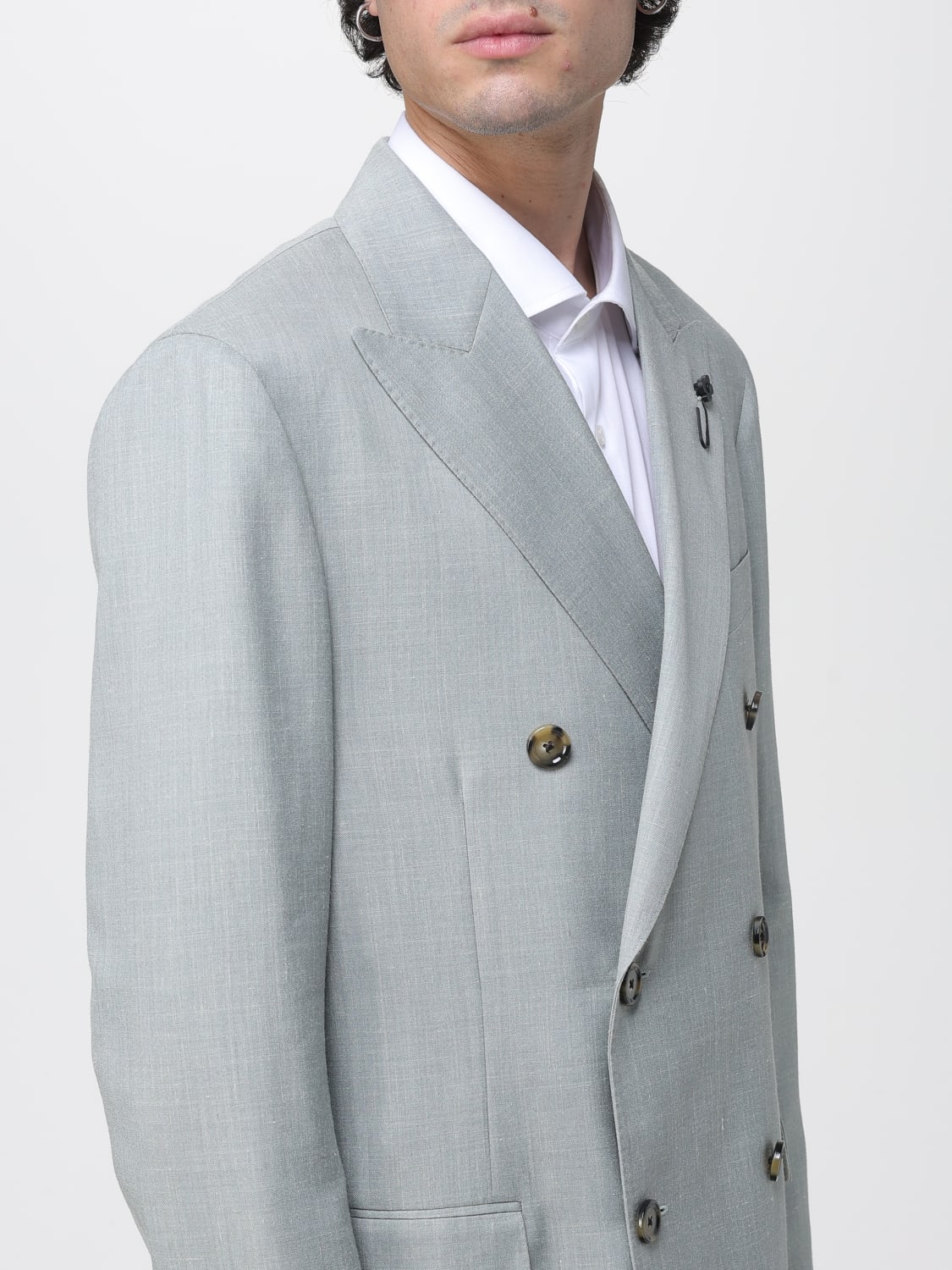 LARDINI SUIT: Suit men Lardini, Grey - Img 5
