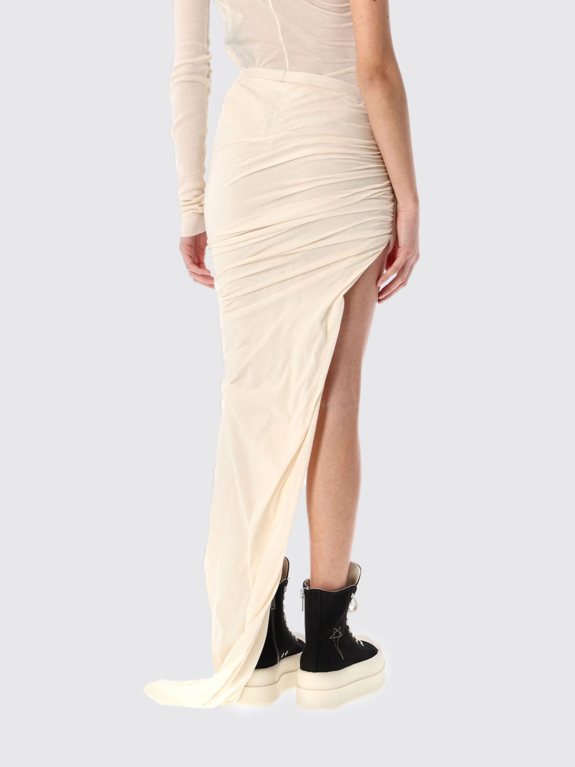 スカート Rick Owens DRKSHDW Woman Skirt Beige DS01E3332BHNDB 21 RICK OWENS DRKSHDW: Skirt woman - Beige | Rick Owens Drkshdw