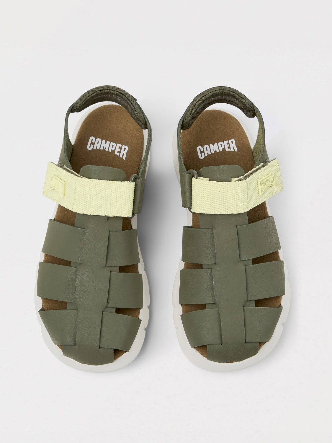 CAMPER SHOES: Shoes kids Camper, Green - Img 4