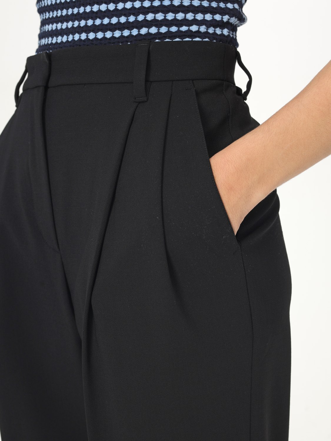 パンツ EMPORIO ARMANI Woman Pants Black 0NP3AT02002 999 EMPORIO ARMANI: Pants woman - Black | Emporio Armani pants