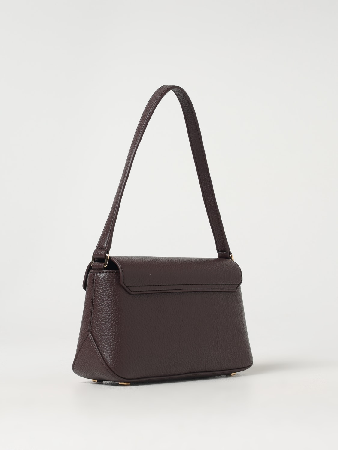 ELISABETTA FRANCHI BORSA A SPALLA: Borsa Elisabetta Franchi in pelle sintetica a grana , Marrone - Img 2