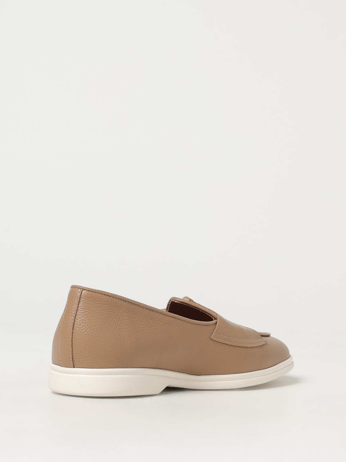 EDHEN MILANO MOCASSINI: Monk Strap Edhén Milano in pelle a grana , Beige - Img 3
