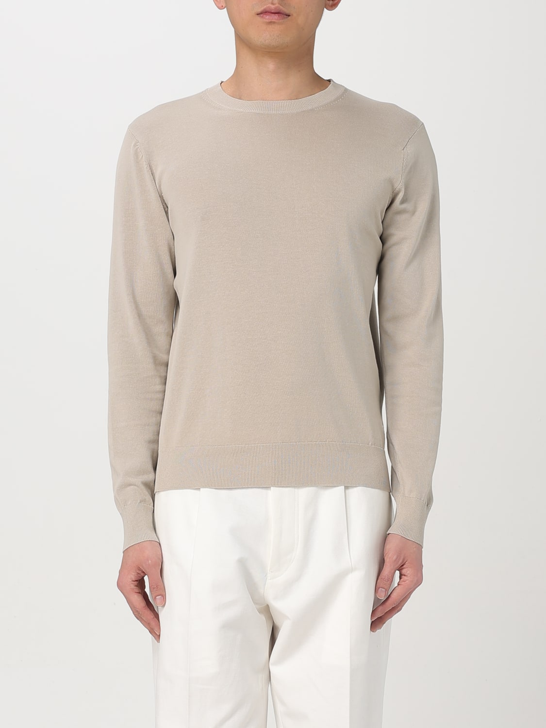 MANUEL RITZ SWEATER: Sweater men Manuel Ritz, Beige - Img 1