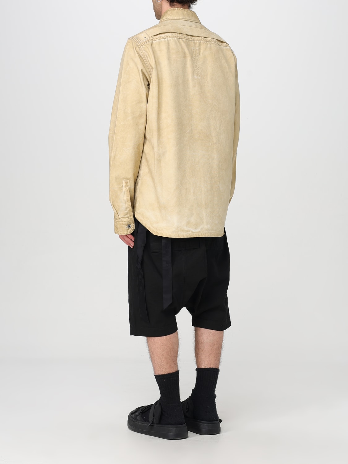 RICK OWENS DRKSHDW JACKET: Jacket men Rick Owens Drkshdw, Beige - Img 3