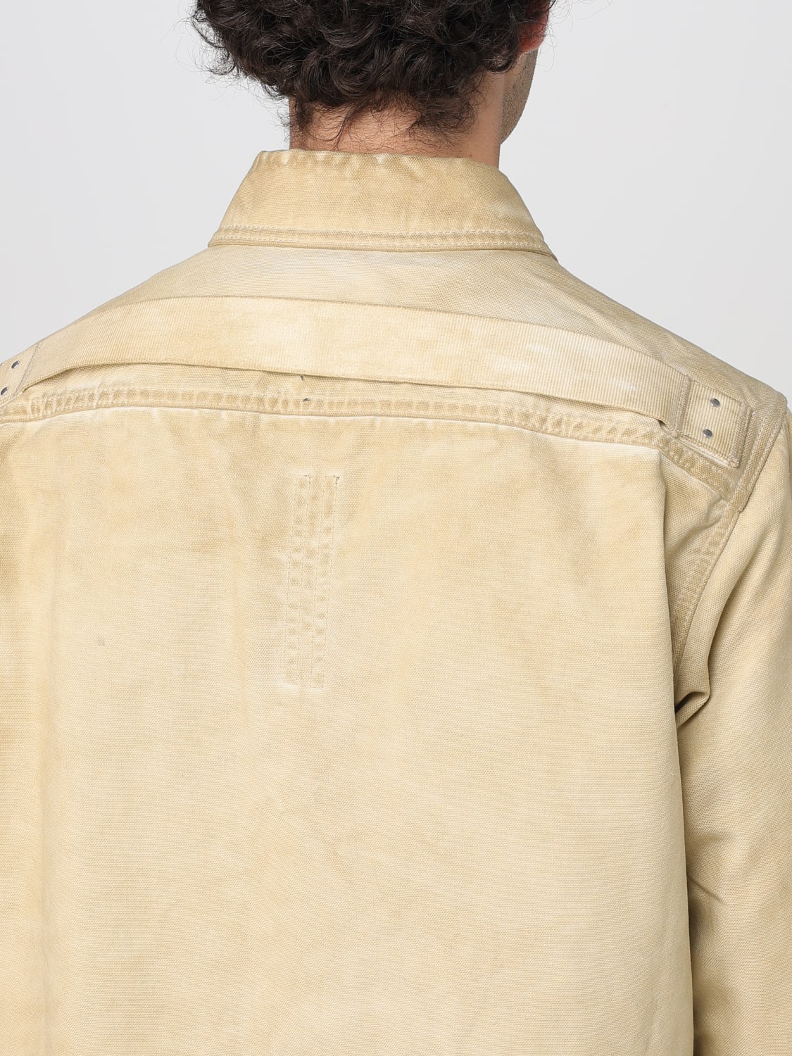 RICK OWENS DRKSHDW JACKET: Jacket men Rick Owens Drkshdw, Beige - Img 5