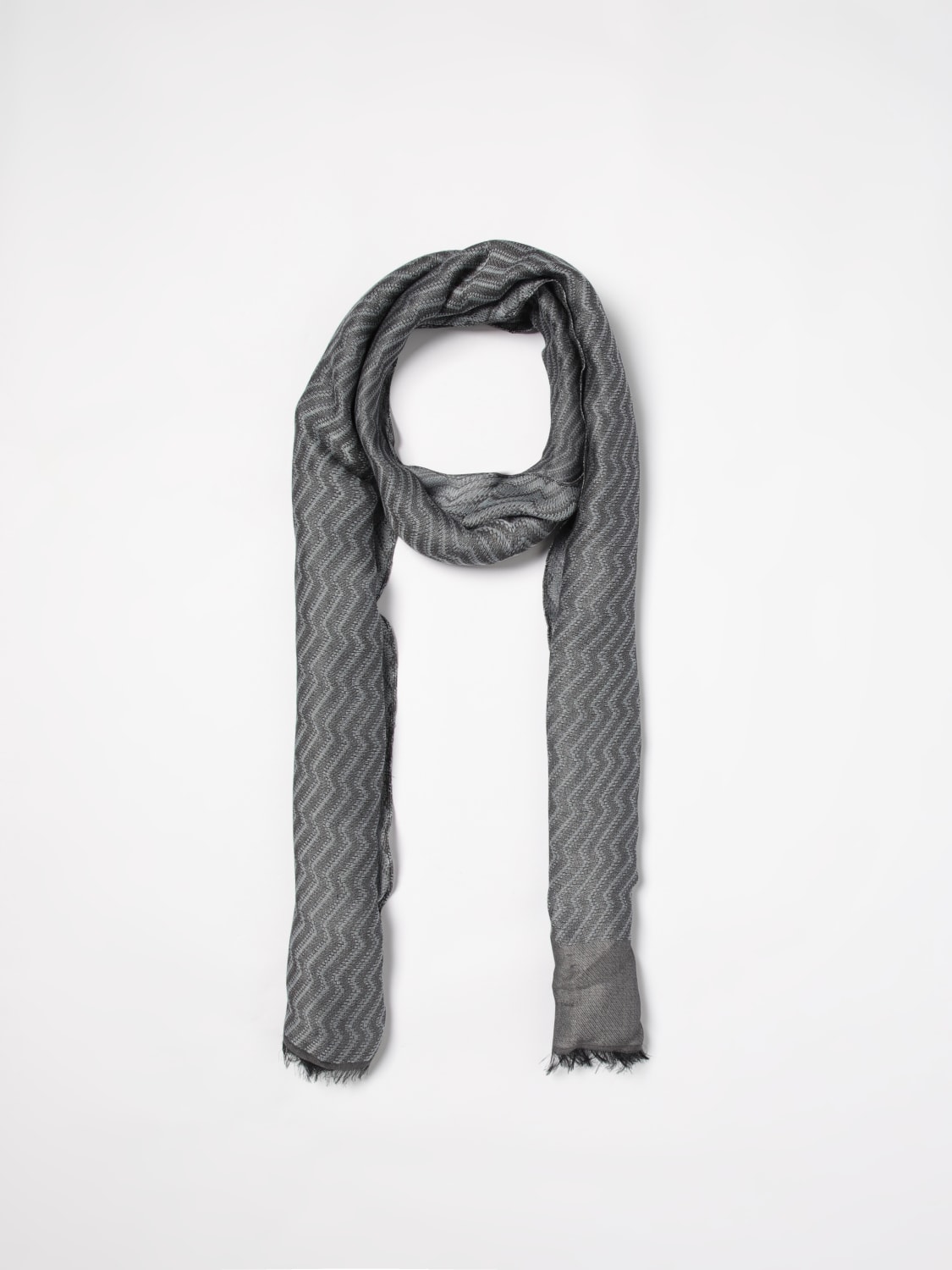 EMPORIO ARMANI SCARF: Scarf men Emporio Armani, Forest Green - Img 2