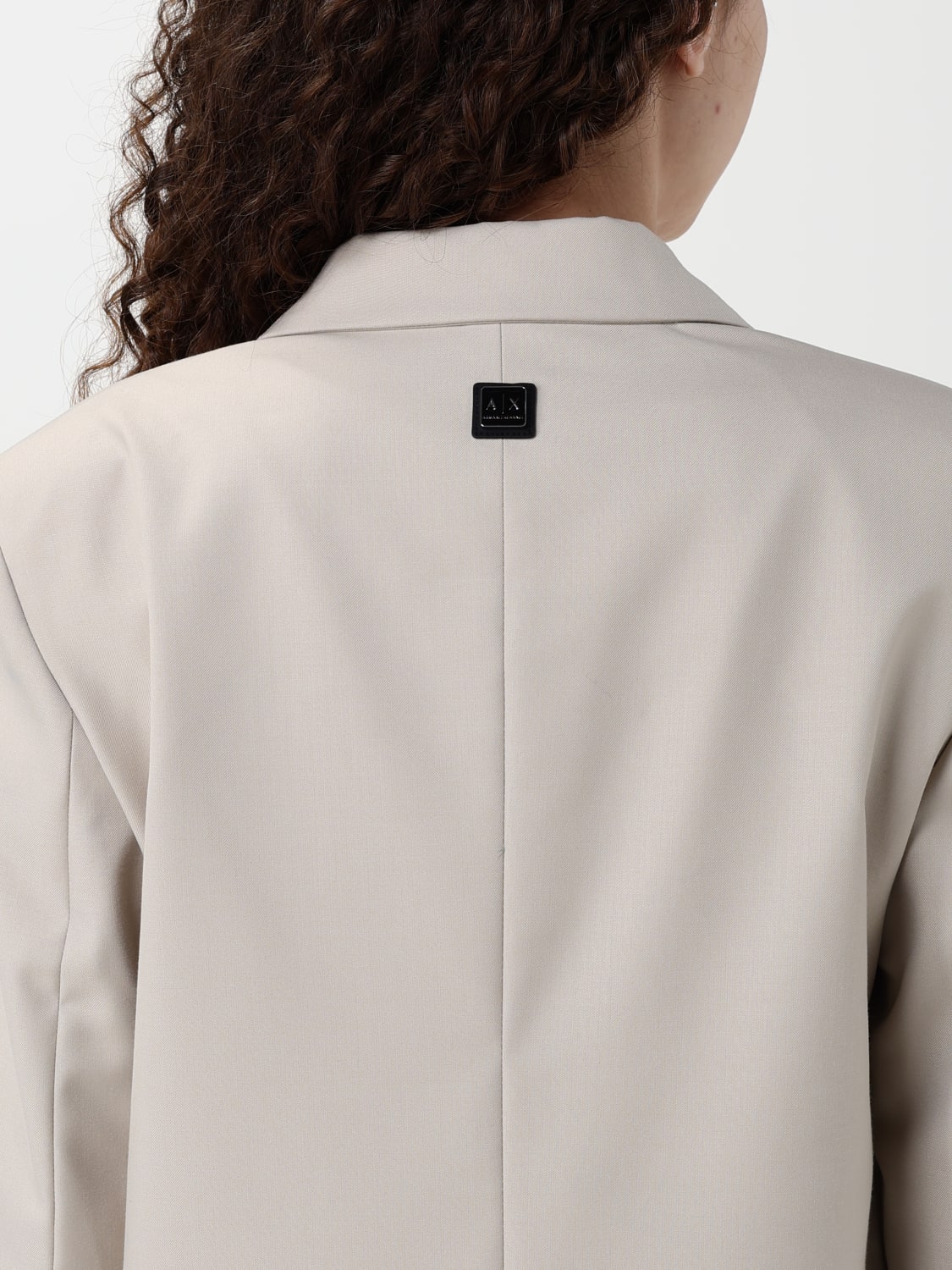 アウターその他 ARMANI EXCHANGE Woman Blazer Ivory XW000220AF10855 U1095 ARMANI EXCHANGE: Blazer woman - Ivory | Armani Exchange