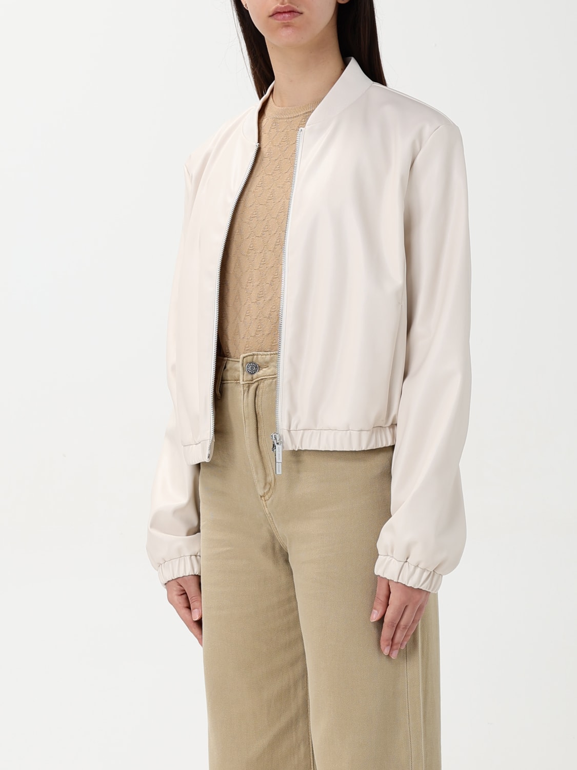 ジャケット ARMANI EXCHANGE Woman Jacket White XW000419AF12807 U1003 ARMANI EXCHANGE: Jacket woman - White | Armani Exchange