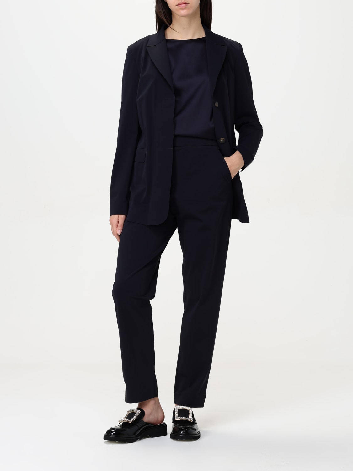 MAX MARA TOP: Pullover damen Max Mara, Blau - Img 2