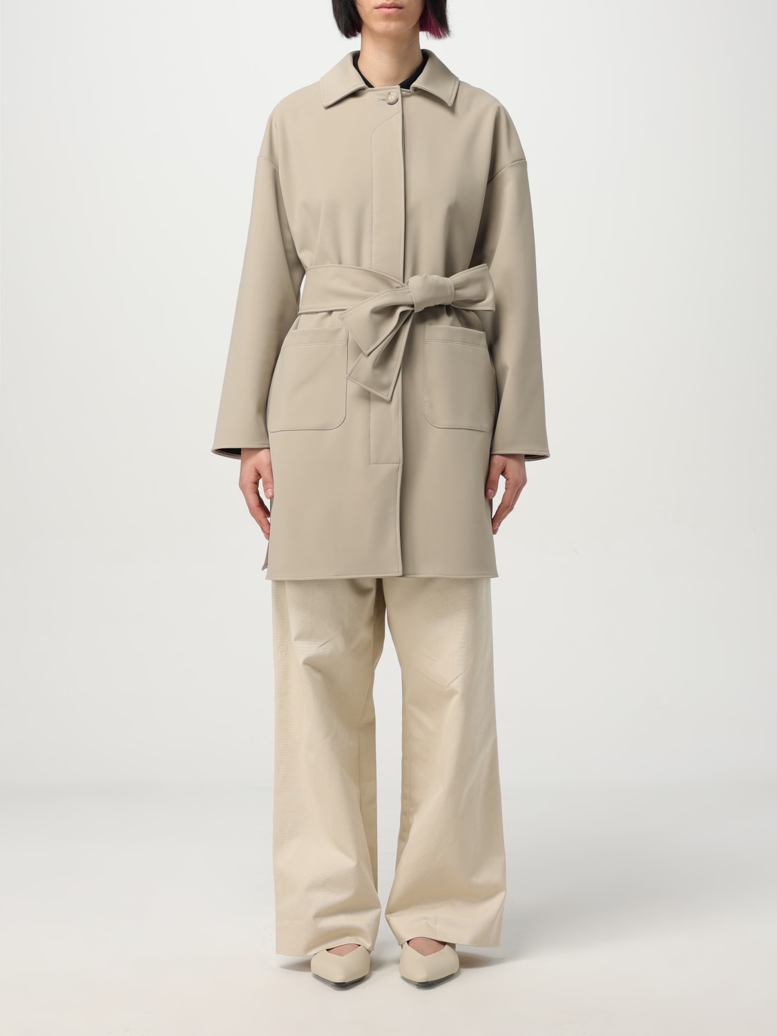 MAX MARA: Coat woman - Beige | Max Mara coat 2516901017600
