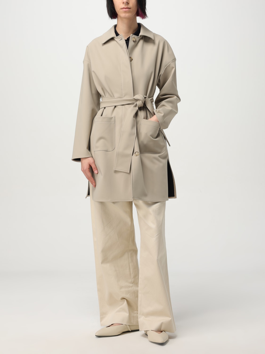 MAX MARA: Coat woman - Beige | Max Mara coat 2516901017600