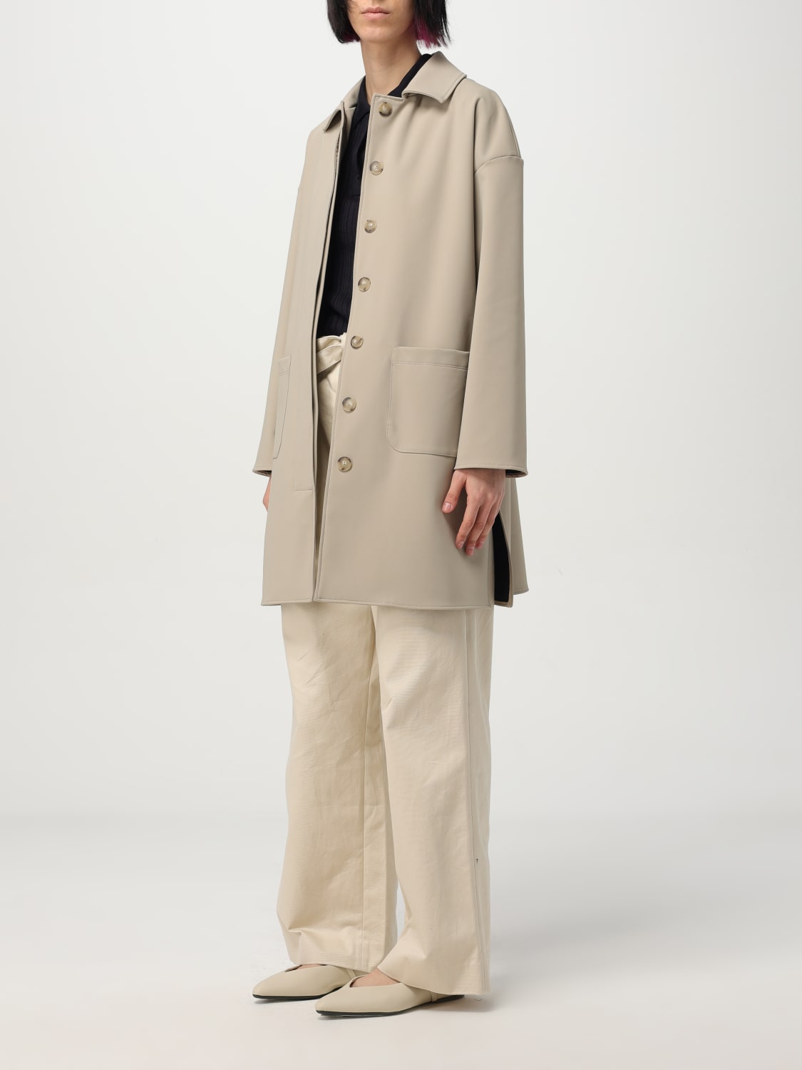 MAX MARA: Coat woman - Beige | Max Mara coat 2516901017600