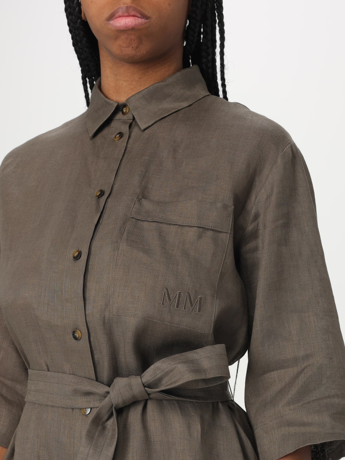 MAX MARA: Dress woman - Green | Max Mara dress 2516221028600