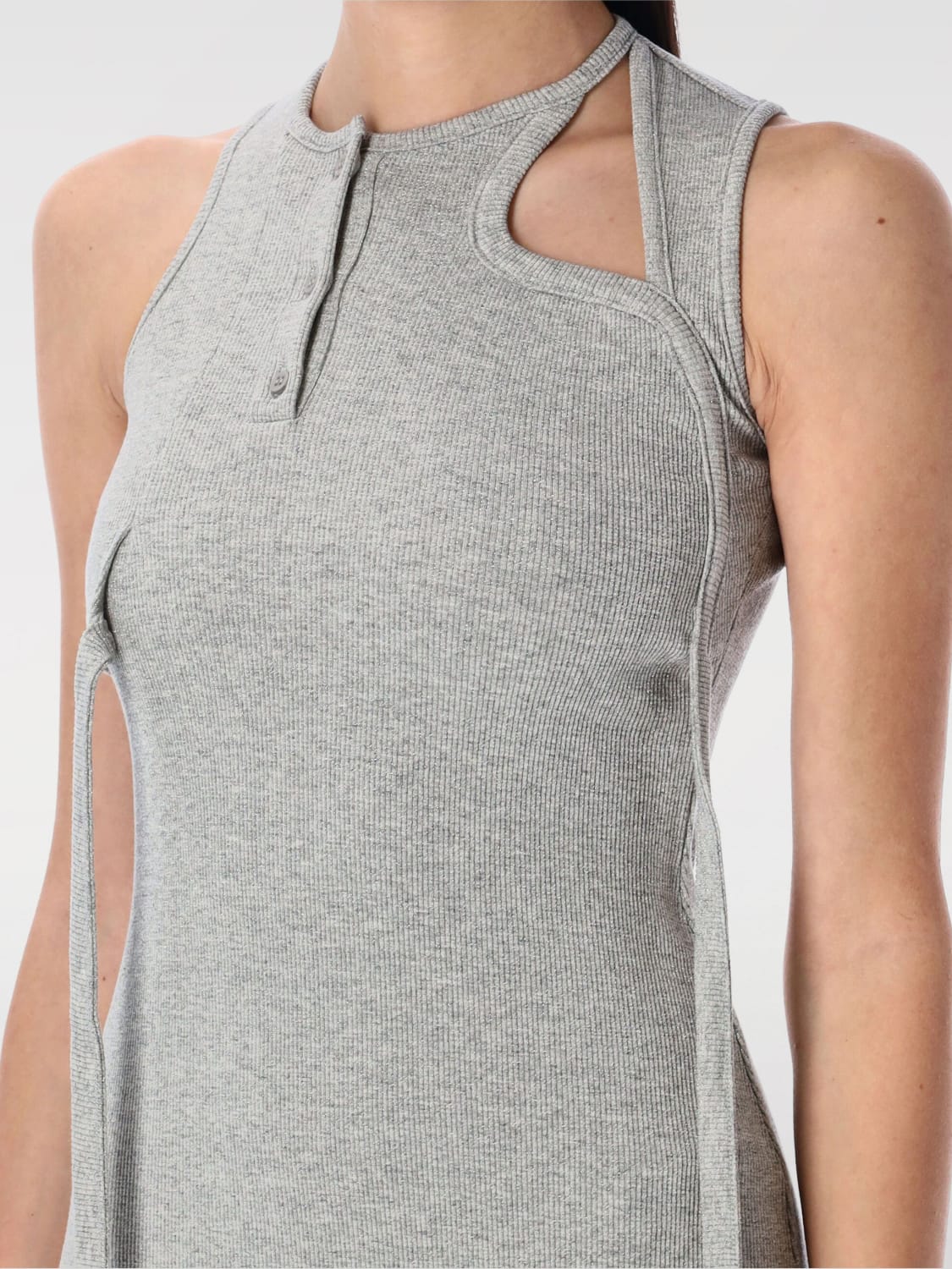 ワンピース OTTOLINGER Woman Dress Grey 10450040402 GRYSLV OTTOLINGER Dresses Grey (OTTOLINGER/ワンピース・ドレス